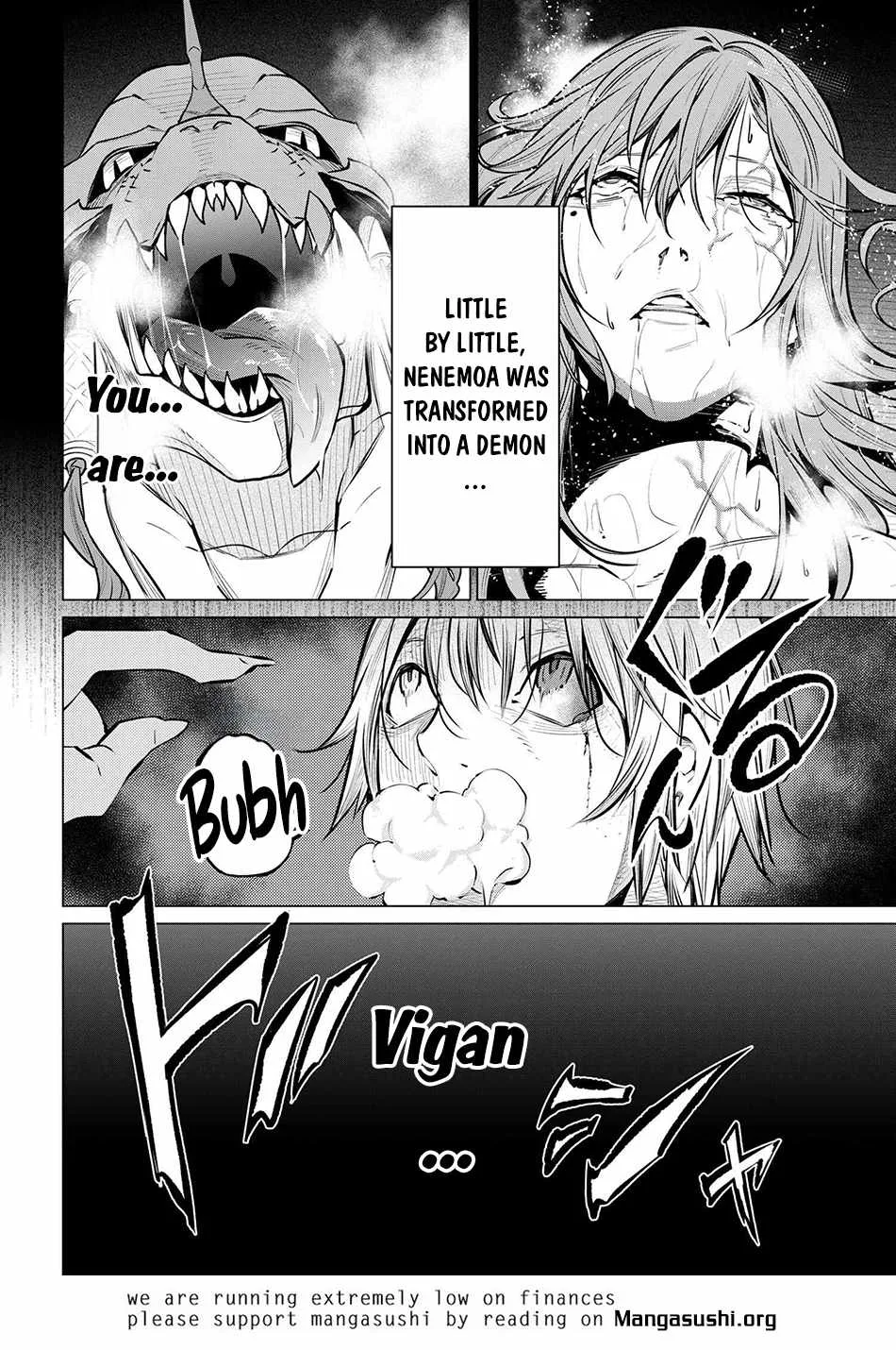 SSS RANK DUNGEON DE KNIFE ICHIHON TEWATASARE TSUIHOU SARETA HAKUMA DOUSHI: YGGDRASIL NO NOROI NIYORI JAKUTEN DEARU MARYOKU FUSOKU O KOKUFUKUSHI SEKAI SAIKYOU E TO ITARU Chapter 20.2 page 18