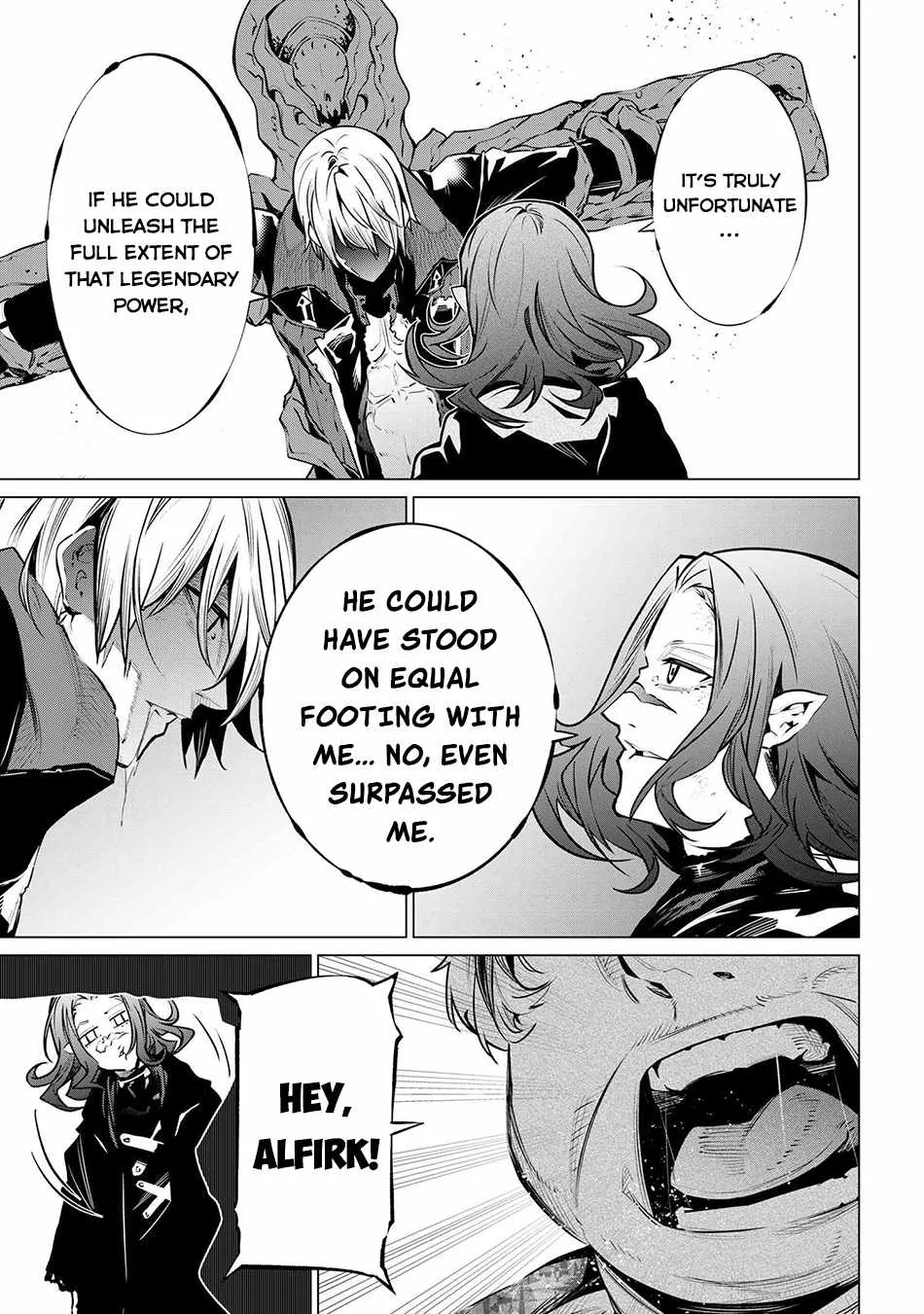 SSS RANK DUNGEON DE KNIFE ICHIHON TEWATASARE TSUIHOU SARETA HAKUMA DOUSHI: YGGDRASIL NO NOROI NIYORI JAKUTEN DEARU MARYOKU FUSOKU O KOKUFUKUSHI SEKAI SAIKYOU E TO ITARU Chapter 21.2 page 5