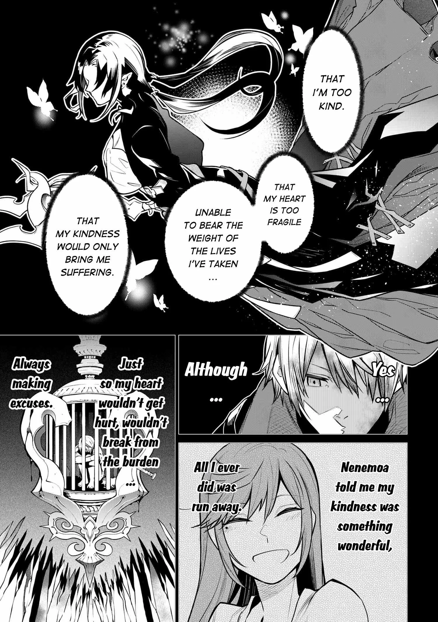 SSS RANK DUNGEON DE KNIFE ICHIHON TEWATASARE TSUIHOU SARETA HAKUMA DOUSHI: YGGDRASIL NO NOROI NIYORI JAKUTEN DEARU MARYOKU FUSOKU O KOKUFUKUSHI SEKAI SAIKYOU E TO ITARU Chapter 21.2 page 19