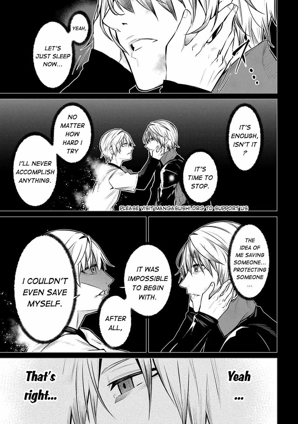 SSS RANK DUNGEON DE KNIFE ICHIHON TEWATASARE TSUIHOU SARETA HAKUMA DOUSHI: YGGDRASIL NO NOROI NIYORI JAKUTEN DEARU MARYOKU FUSOKU O KOKUFUKUSHI SEKAI SAIKYOU E TO ITARU Chapter 21.2 page 21
