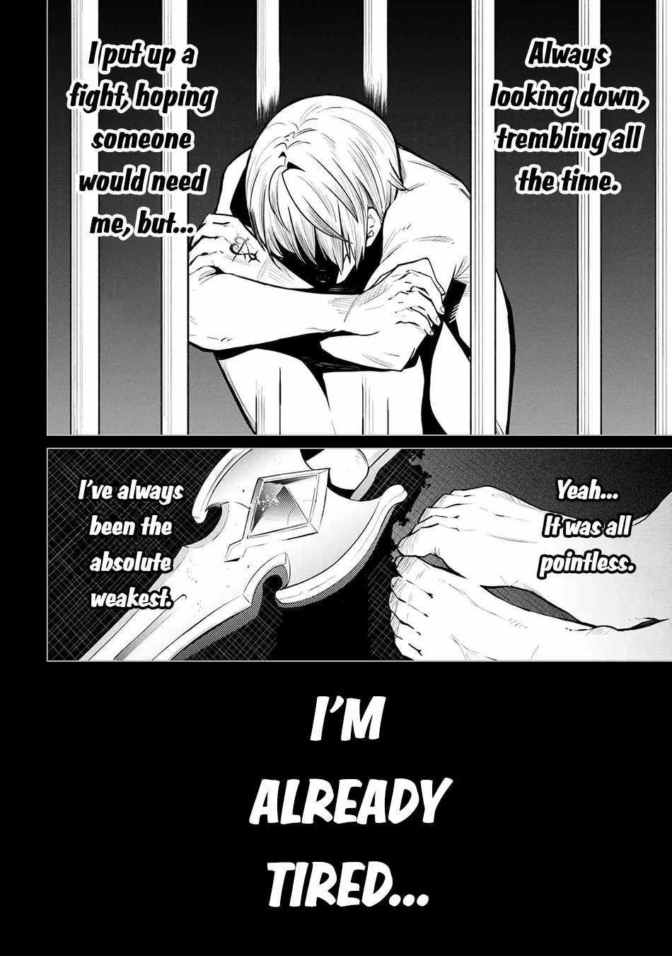 SSS RANK DUNGEON DE KNIFE ICHIHON TEWATASARE TSUIHOU SARETA HAKUMA DOUSHI: YGGDRASIL NO NOROI NIYORI JAKUTEN DEARU MARYOKU FUSOKU O KOKUFUKUSHI SEKAI SAIKYOU E TO ITARU Chapter 21.2 page 20
