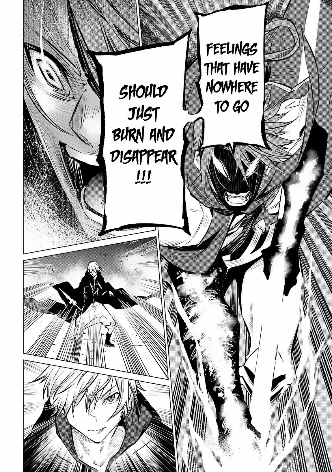 SSS RANK DUNGEON DE KNIFE ICHIHON TEWATASARE TSUIHOU SARETA HAKUMA DOUSHI: YGGDRASIL NO NOROI NIYORI JAKUTEN DEARU MARYOKU FUSOKU O KOKUFUKUSHI SEKAI SAIKYOU E TO ITARU Chapter 12.2 page 4