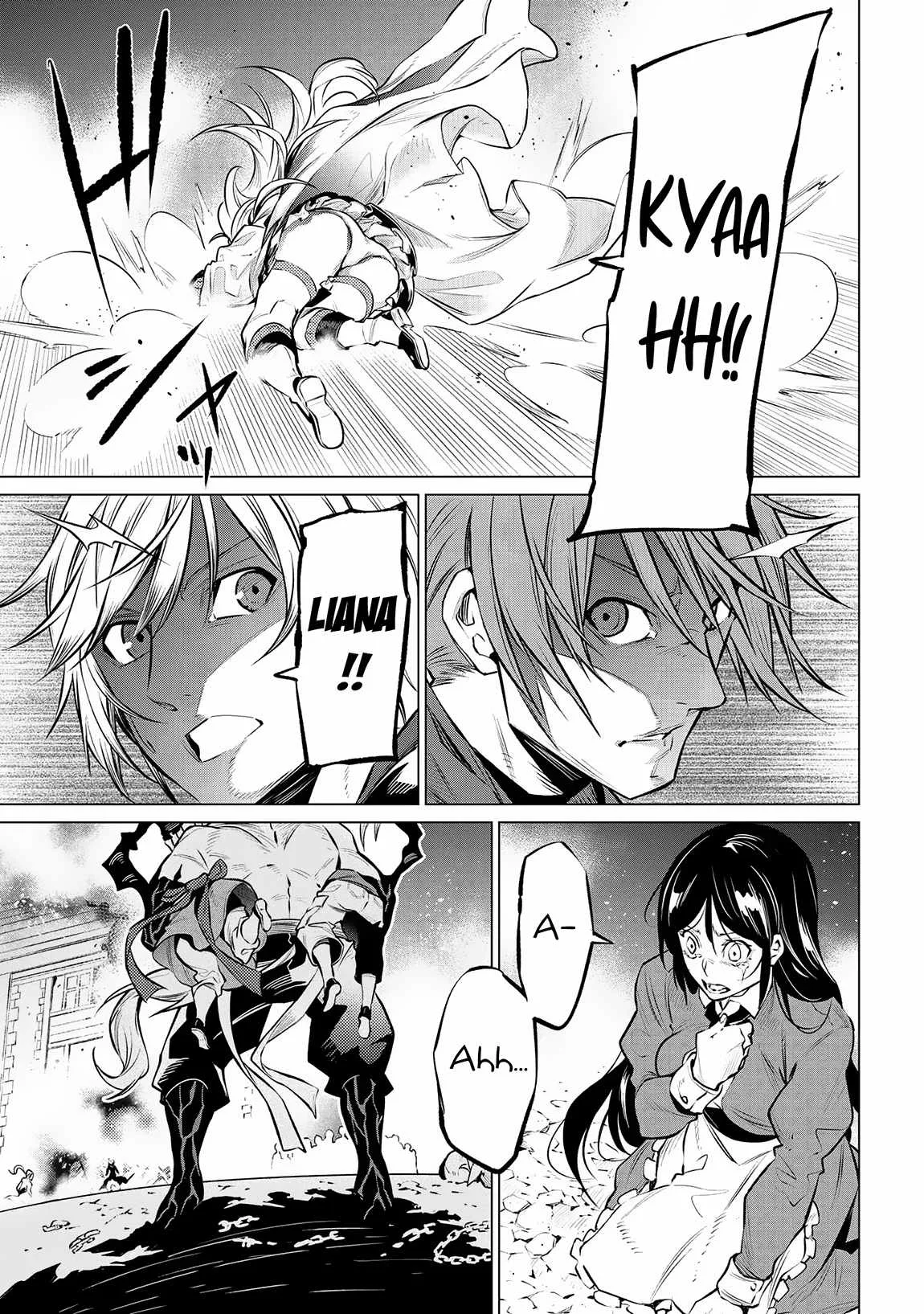SSS RANK DUNGEON DE KNIFE ICHIHON TEWATASARE TSUIHOU SARETA HAKUMA DOUSHI: YGGDRASIL NO NOROI NIYORI JAKUTEN DEARU MARYOKU FUSOKU O KOKUFUKUSHI SEKAI SAIKYOU E TO ITARU Chapter 12.2 page 5