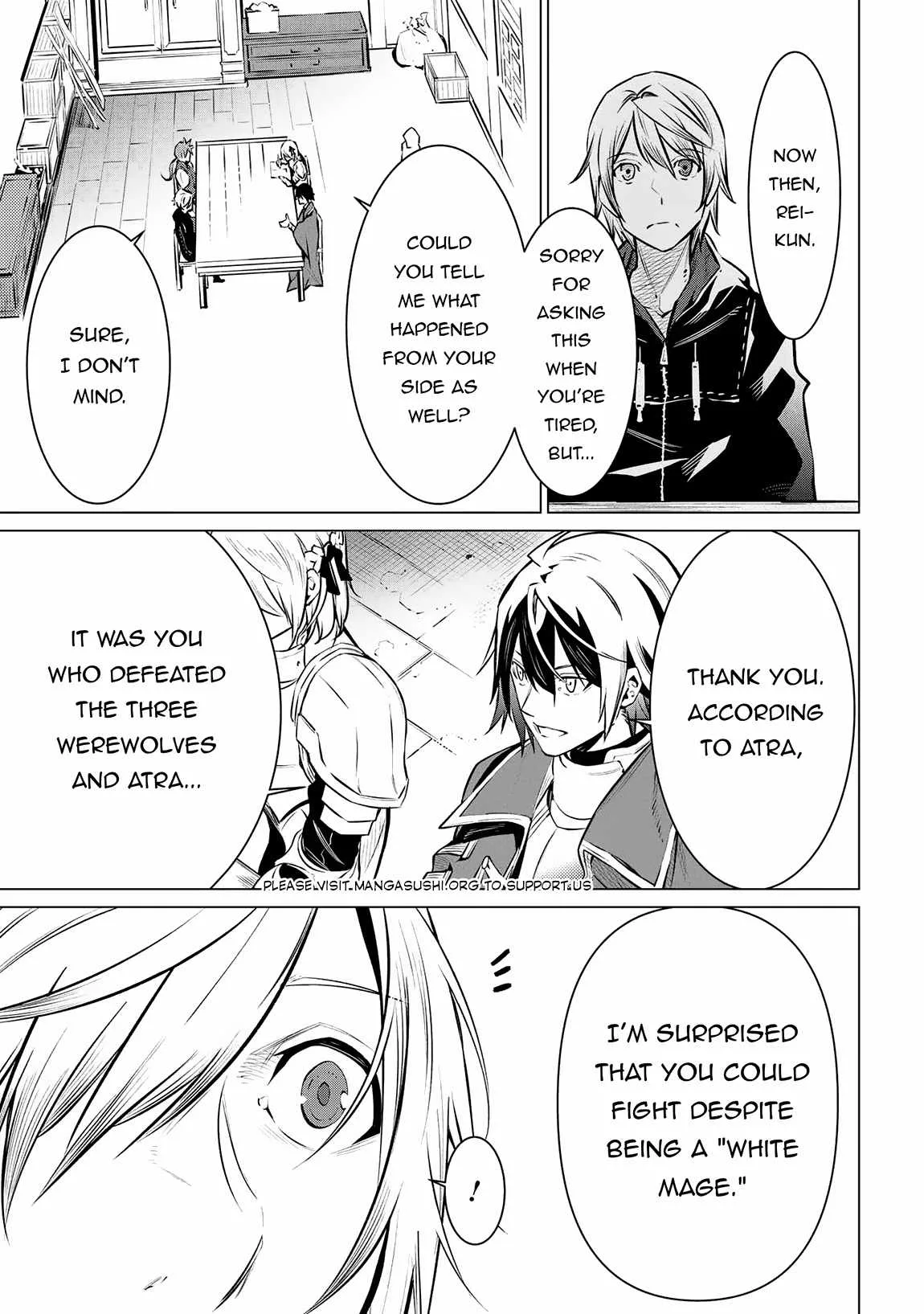 SSS RANK DUNGEON DE KNIFE ICHIHON TEWATASARE TSUIHOU SARETA HAKUMA DOUSHI: YGGDRASIL NO NOROI NIYORI JAKUTEN DEARU MARYOKU FUSOKU O KOKUFUKUSHI SEKAI SAIKYOU E TO ITARU Chapter 13.2 page 6