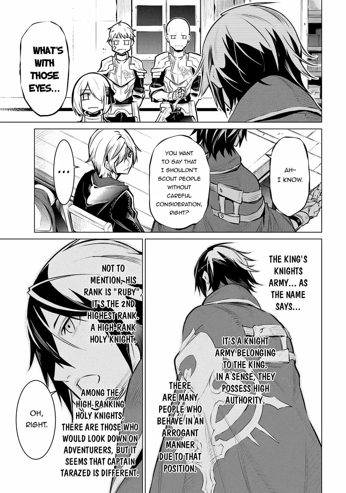 SSS RANK DUNGEON DE KNIFE ICHIHON TEWATASARE TSUIHOU SARETA HAKUMA DOUSHI: YGGDRASIL NO NOROI NIYORI JAKUTEN DEARU MARYOKU FUSOKU O KOKUFUKUSHI SEKAI SAIKYOU E TO ITARU Chapter 13.2 page 14