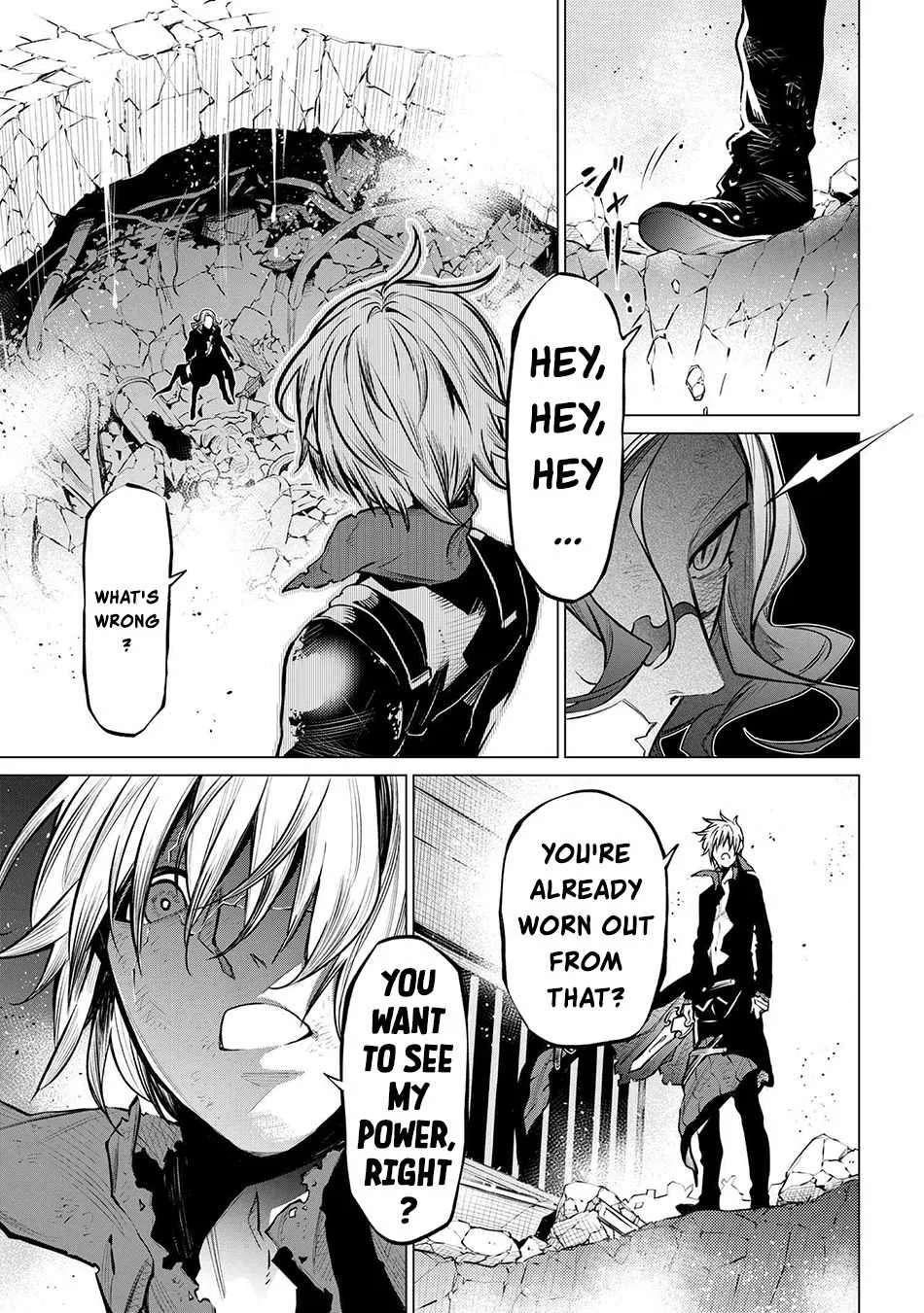 SSS RANK DUNGEON DE KNIFE ICHIHON TEWATASARE TSUIHOU SARETA HAKUMA DOUSHI: YGGDRASIL NO NOROI NIYORI JAKUTEN DEARU MARYOKU FUSOKU O KOKUFUKUSHI SEKAI SAIKYOU E TO ITARU Chapter 23.2 page 6