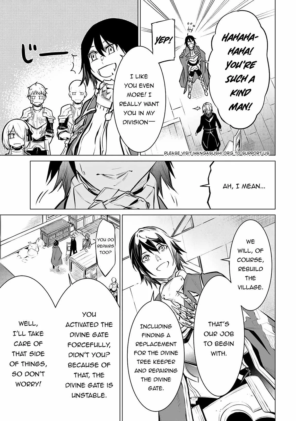 SSS RANK DUNGEON DE KNIFE ICHIHON TEWATASARE TSUIHOU SARETA HAKUMA DOUSHI: YGGDRASIL NO NOROI NIYORI JAKUTEN DEARU MARYOKU FUSOKU O KOKUFUKUSHI SEKAI SAIKYOU E TO ITARU Chapter 13.2 page 16