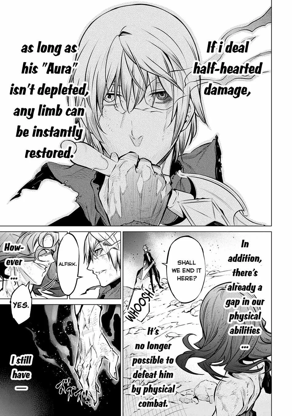 SSS RANK DUNGEON DE KNIFE ICHIHON TEWATASARE TSUIHOU SARETA HAKUMA DOUSHI: YGGDRASIL NO NOROI NIYORI JAKUTEN DEARU MARYOKU FUSOKU O KOKUFUKUSHI SEKAI SAIKYOU E TO ITARU Chapter 23.2 page 13