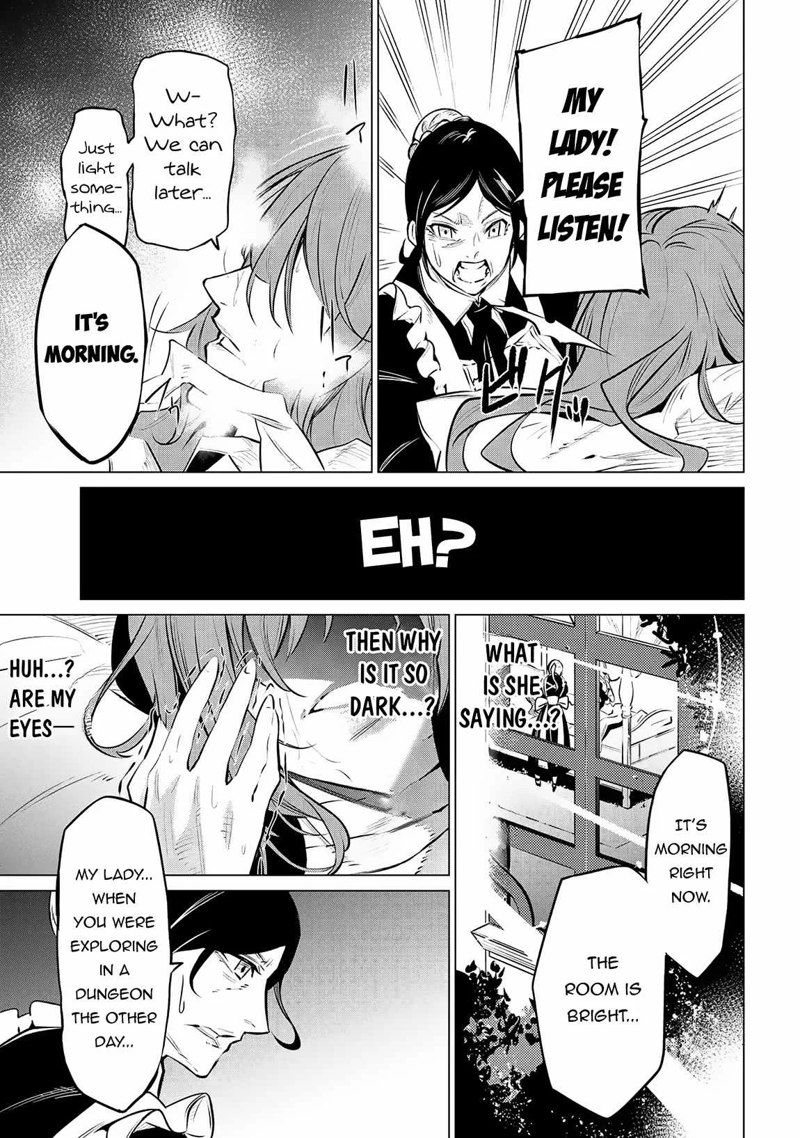 SSS RANK DUNGEON DE KNIFE ICHIHON TEWATASARE TSUIHOU SARETA HAKUMA DOUSHI: YGGDRASIL NO NOROI NIYORI JAKUTEN DEARU MARYOKU FUSOKU O KOKUFUKUSHI SEKAI SAIKYOU E TO ITARU Chapter 13.2 page 24