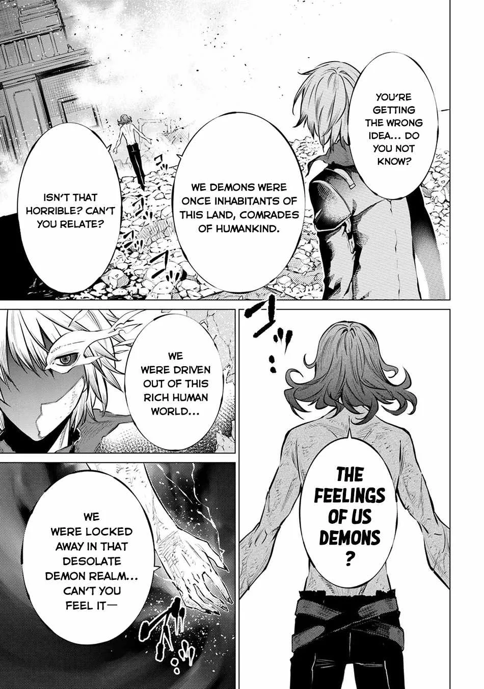 SSS RANK DUNGEON DE KNIFE ICHIHON TEWATASARE TSUIHOU SARETA HAKUMA DOUSHI: YGGDRASIL NO NOROI NIYORI JAKUTEN DEARU MARYOKU FUSOKU O KOKUFUKUSHI SEKAI SAIKYOU E TO ITARU Chapter 24 page 6