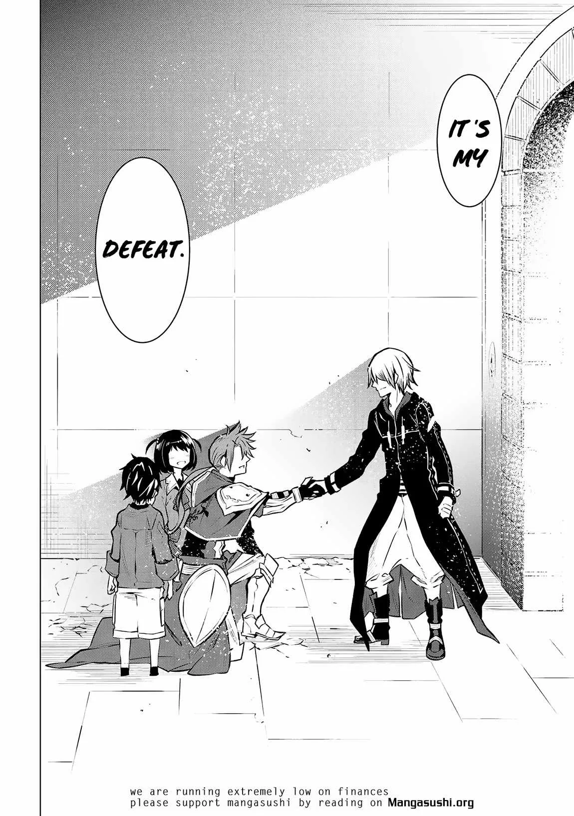 SSS RANK DUNGEON DE KNIFE ICHIHON TEWATASARE TSUIHOU SARETA HAKUMA DOUSHI: YGGDRASIL NO NOROI NIYORI JAKUTEN DEARU MARYOKU FUSOKU O KOKUFUKUSHI SEKAI SAIKYOU E TO ITARU Chapter 12.2 page 20