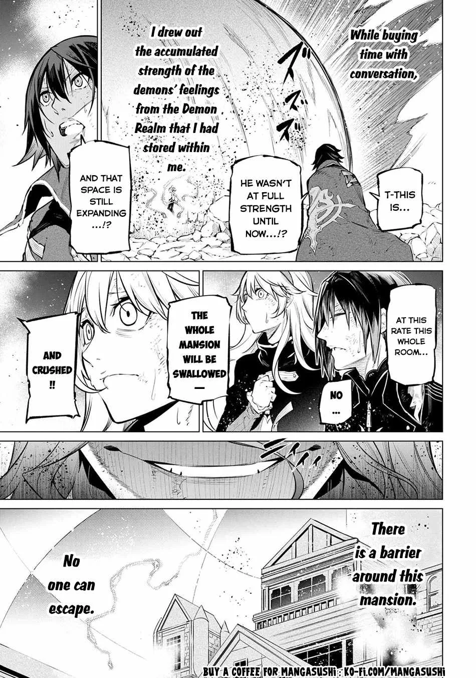 SSS RANK DUNGEON DE KNIFE ICHIHON TEWATASARE TSUIHOU SARETA HAKUMA DOUSHI: YGGDRASIL NO NOROI NIYORI JAKUTEN DEARU MARYOKU FUSOKU O KOKUFUKUSHI SEKAI SAIKYOU E TO ITARU Chapter 24 page 9