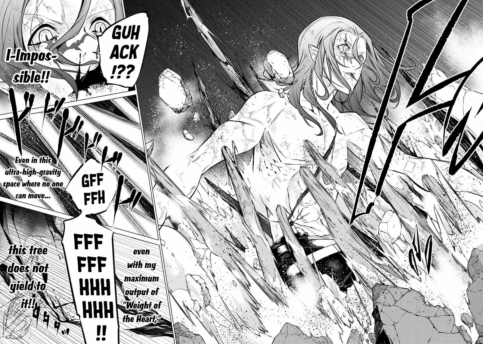 SSS RANK DUNGEON DE KNIFE ICHIHON TEWATASARE TSUIHOU SARETA HAKUMA DOUSHI: YGGDRASIL NO NOROI NIYORI JAKUTEN DEARU MARYOKU FUSOKU O KOKUFUKUSHI SEKAI SAIKYOU E TO ITARU Chapter 24 page 12