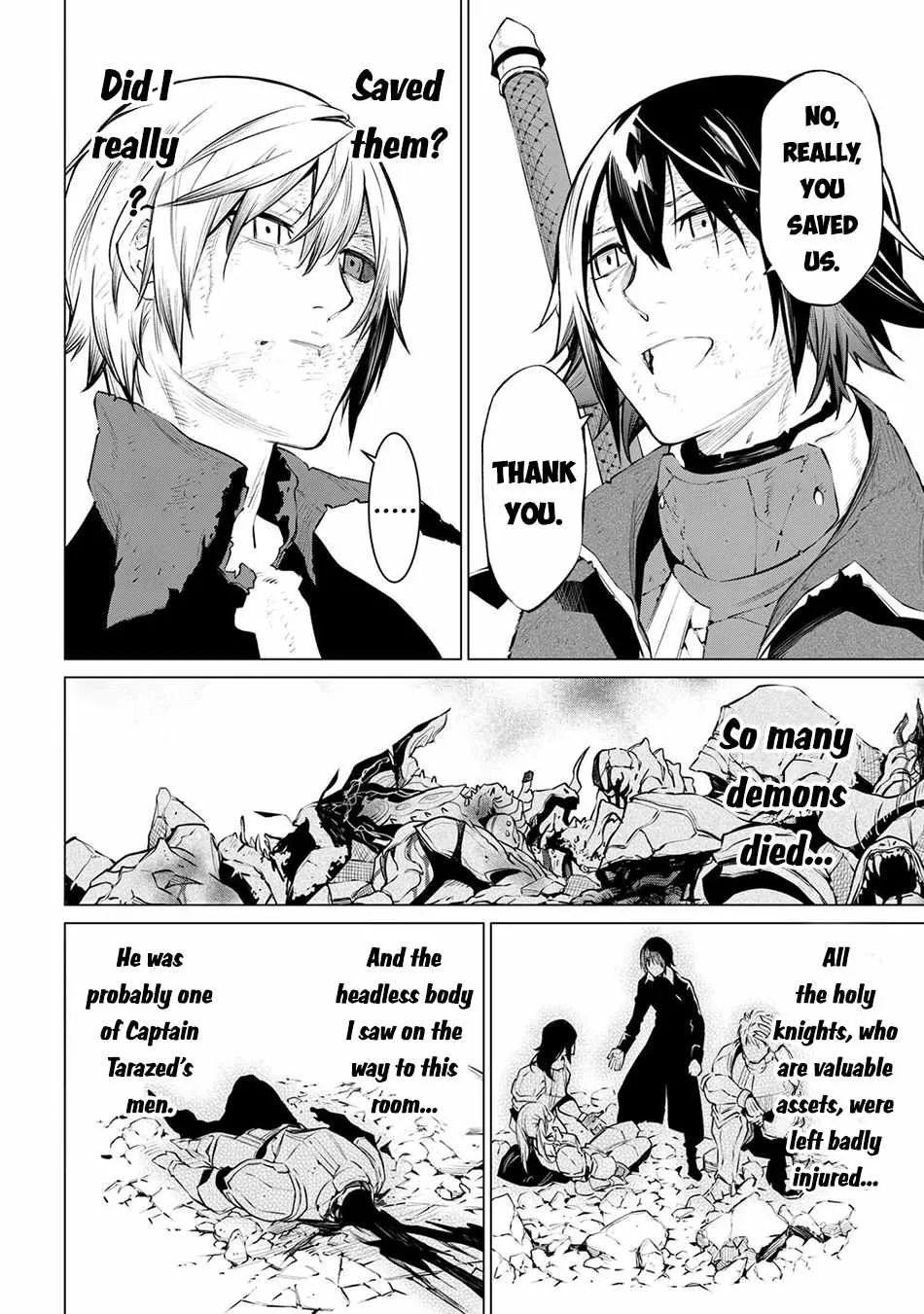 SSS RANK DUNGEON DE KNIFE ICHIHON TEWATASARE TSUIHOU SARETA HAKUMA DOUSHI: YGGDRASIL NO NOROI NIYORI JAKUTEN DEARU MARYOKU FUSOKU O KOKUFUKUSHI SEKAI SAIKYOU E TO ITARU Chapter 26 page 7