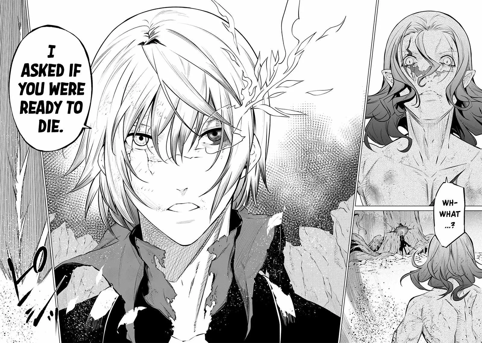 SSS RANK DUNGEON DE KNIFE ICHIHON TEWATASARE TSUIHOU SARETA HAKUMA DOUSHI: YGGDRASIL NO NOROI NIYORI JAKUTEN DEARU MARYOKU FUSOKU O KOKUFUKUSHI SEKAI SAIKYOU E TO ITARU Chapter 24 page 11