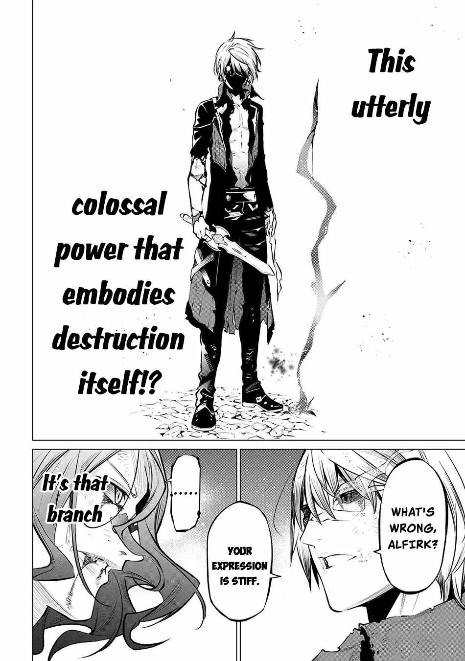 SSS RANK DUNGEON DE KNIFE ICHIHON TEWATASARE TSUIHOU SARETA HAKUMA DOUSHI: YGGDRASIL NO NOROI NIYORI JAKUTEN DEARU MARYOKU FUSOKU O KOKUFUKUSHI SEKAI SAIKYOU E TO ITARU Chapter 23.3 page 6