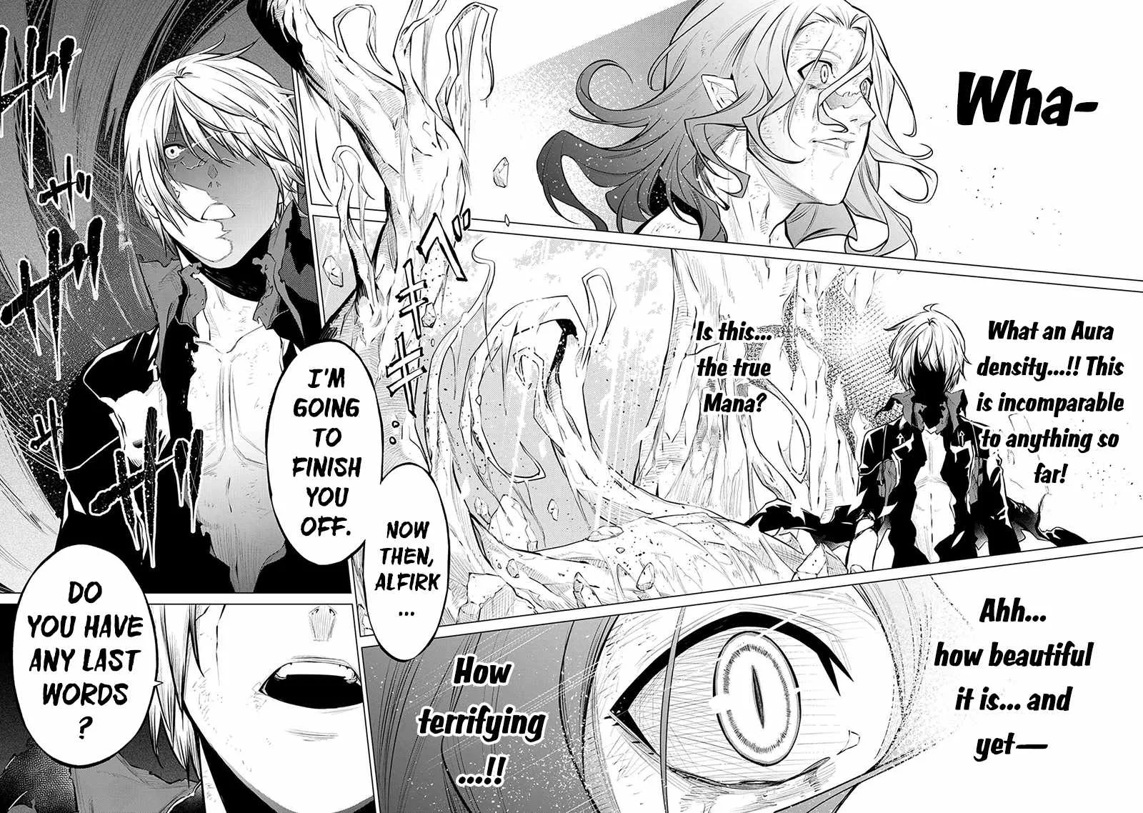 SSS RANK DUNGEON DE KNIFE ICHIHON TEWATASARE TSUIHOU SARETA HAKUMA DOUSHI: YGGDRASIL NO NOROI NIYORI JAKUTEN DEARU MARYOKU FUSOKU O KOKUFUKUSHI SEKAI SAIKYOU E TO ITARU Chapter 23.3 page 10