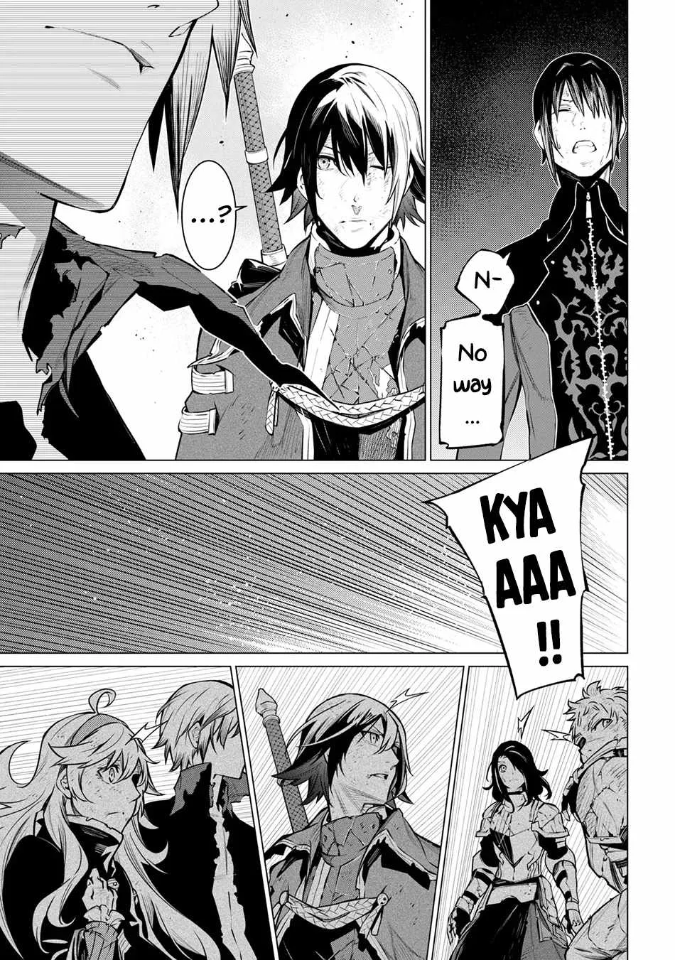 SSS RANK DUNGEON DE KNIFE ICHIHON TEWATASARE TSUIHOU SARETA HAKUMA DOUSHI: YGGDRASIL NO NOROI NIYORI JAKUTEN DEARU MARYOKU FUSOKU O KOKUFUKUSHI SEKAI SAIKYOU E TO ITARU Chapter 26 page 24