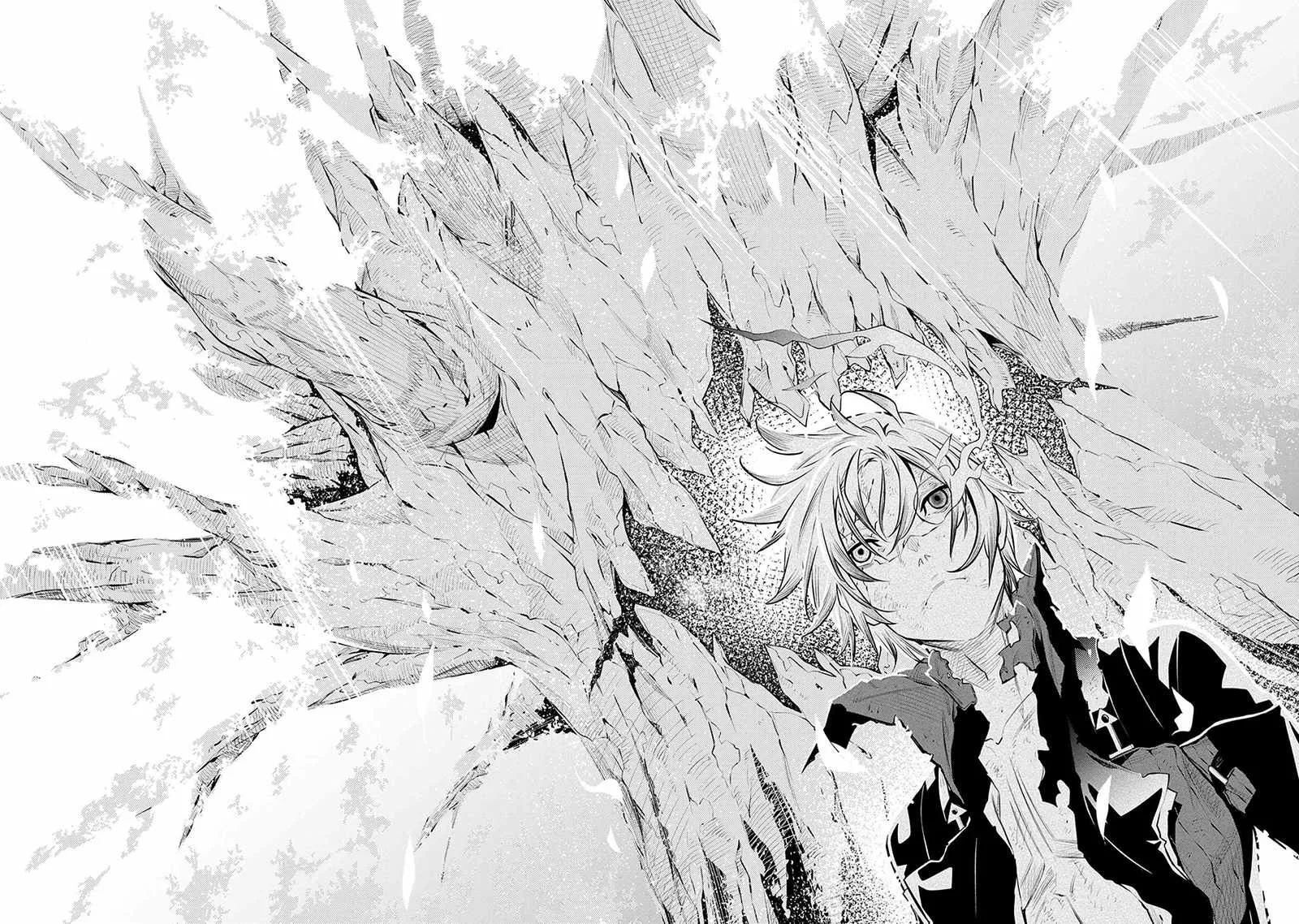 SSS RANK DUNGEON DE KNIFE ICHIHON TEWATASARE TSUIHOU SARETA HAKUMA DOUSHI: YGGDRASIL NO NOROI NIYORI JAKUTEN DEARU MARYOKU FUSOKU O KOKUFUKUSHI SEKAI SAIKYOU E TO ITARU Chapter 23.3 page 9
