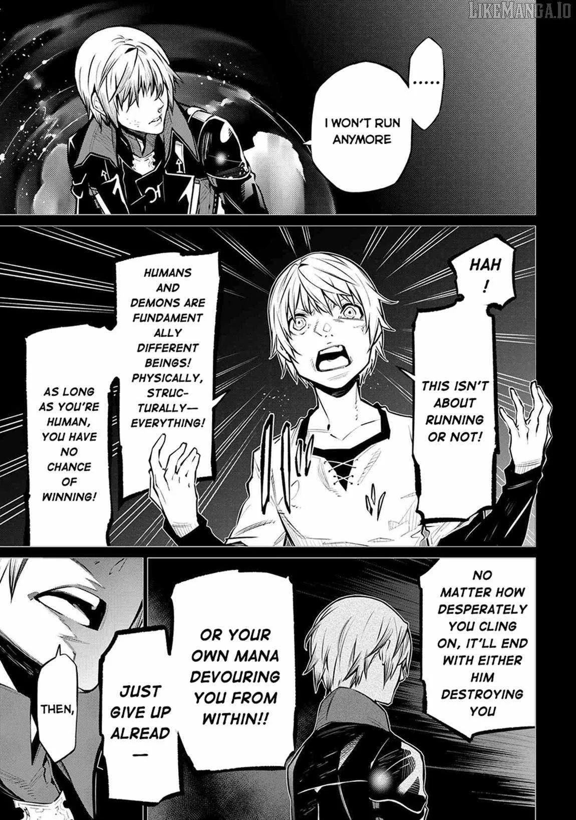 SSS RANK DUNGEON DE KNIFE ICHIHON TEWATASARE TSUIHOU SARETA HAKUMA DOUSHI: YGGDRASIL NO NOROI NIYORI JAKUTEN DEARU MARYOKU FUSOKU O KOKUFUKUSHI SEKAI SAIKYOU E TO ITARU Chapter 22.2 page 10