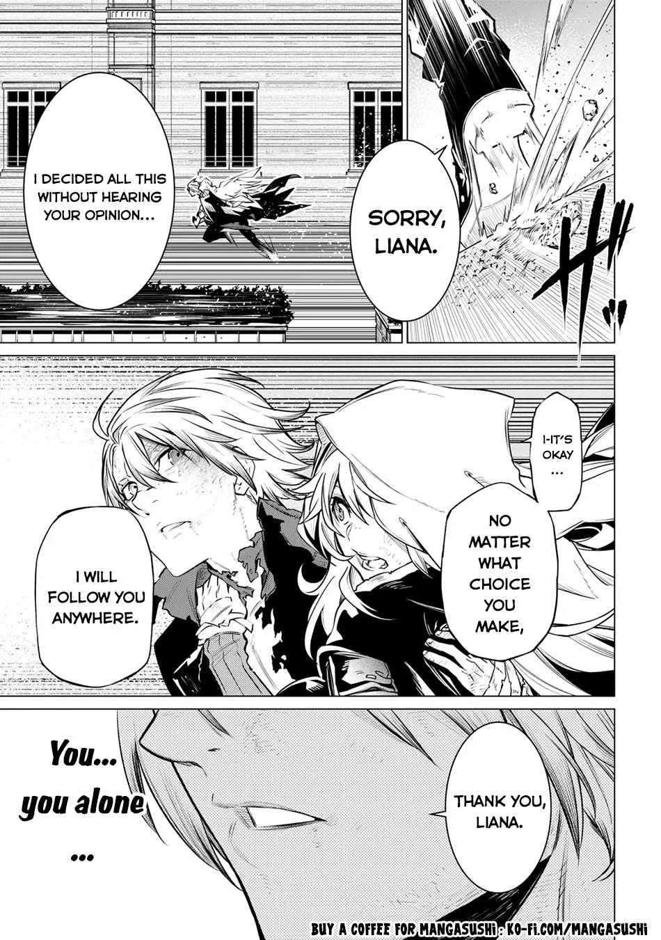 SSS RANK DUNGEON DE KNIFE ICHIHON TEWATASARE TSUIHOU SARETA HAKUMA DOUSHI: YGGDRASIL NO NOROI NIYORI JAKUTEN DEARU MARYOKU FUSOKU O KOKUFUKUSHI SEKAI SAIKYOU E TO ITARU Chapter 26 page 32