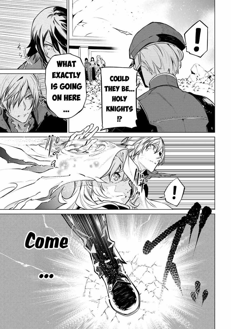 SSS RANK DUNGEON DE KNIFE ICHIHON TEWATASARE TSUIHOU SARETA HAKUMA DOUSHI: YGGDRASIL NO NOROI NIYORI JAKUTEN DEARU MARYOKU FUSOKU O KOKUFUKUSHI SEKAI SAIKYOU E TO ITARU Chapter 26 page 26