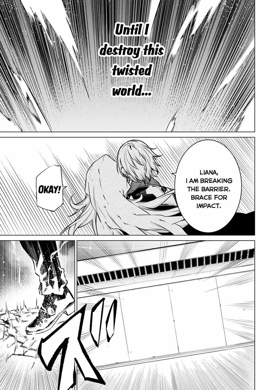 SSS RANK DUNGEON DE KNIFE ICHIHON TEWATASARE TSUIHOU SARETA HAKUMA DOUSHI: YGGDRASIL NO NOROI NIYORI JAKUTEN DEARU MARYOKU FUSOKU O KOKUFUKUSHI SEKAI SAIKYOU E TO ITARU Chapter 26 page 34