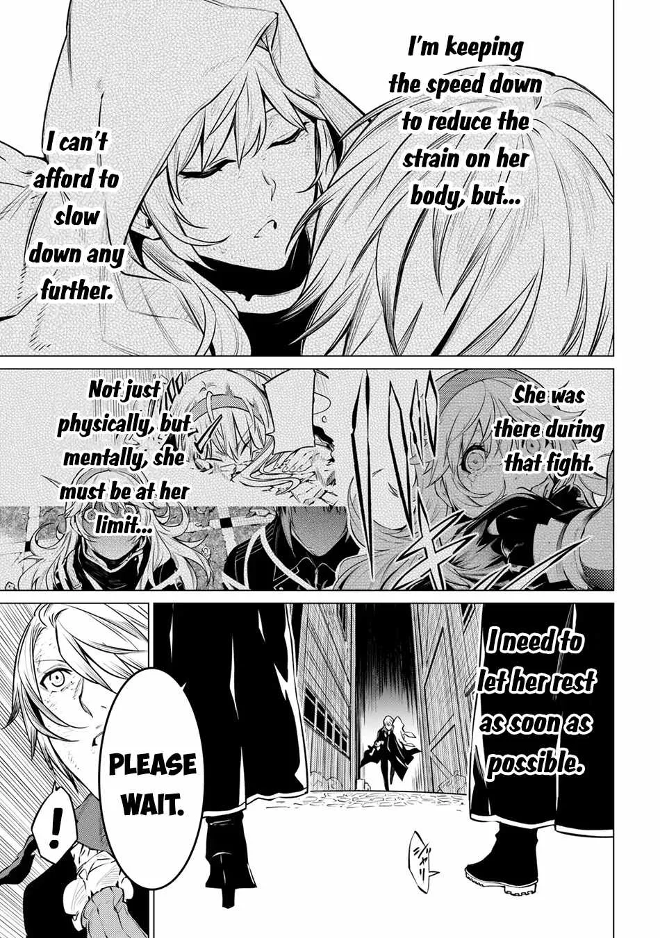SSS RANK DUNGEON DE KNIFE ICHIHON TEWATASARE TSUIHOU SARETA HAKUMA DOUSHI: YGGDRASIL NO NOROI NIYORI JAKUTEN DEARU MARYOKU FUSOKU O KOKUFUKUSHI SEKAI SAIKYOU E TO ITARU Chapter 26 page 38
