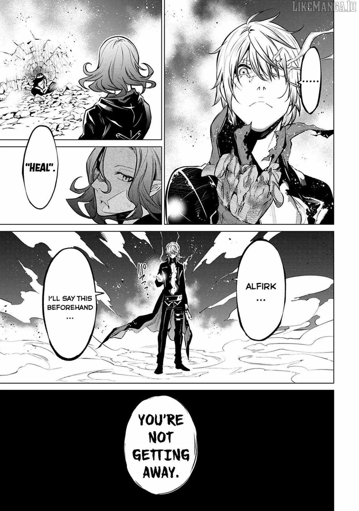 SSS RANK DUNGEON DE KNIFE ICHIHON TEWATASARE TSUIHOU SARETA HAKUMA DOUSHI: YGGDRASIL NO NOROI NIYORI JAKUTEN DEARU MARYOKU FUSOKU O KOKUFUKUSHI SEKAI SAIKYOU E TO ITARU Chapter 22.2 page 27