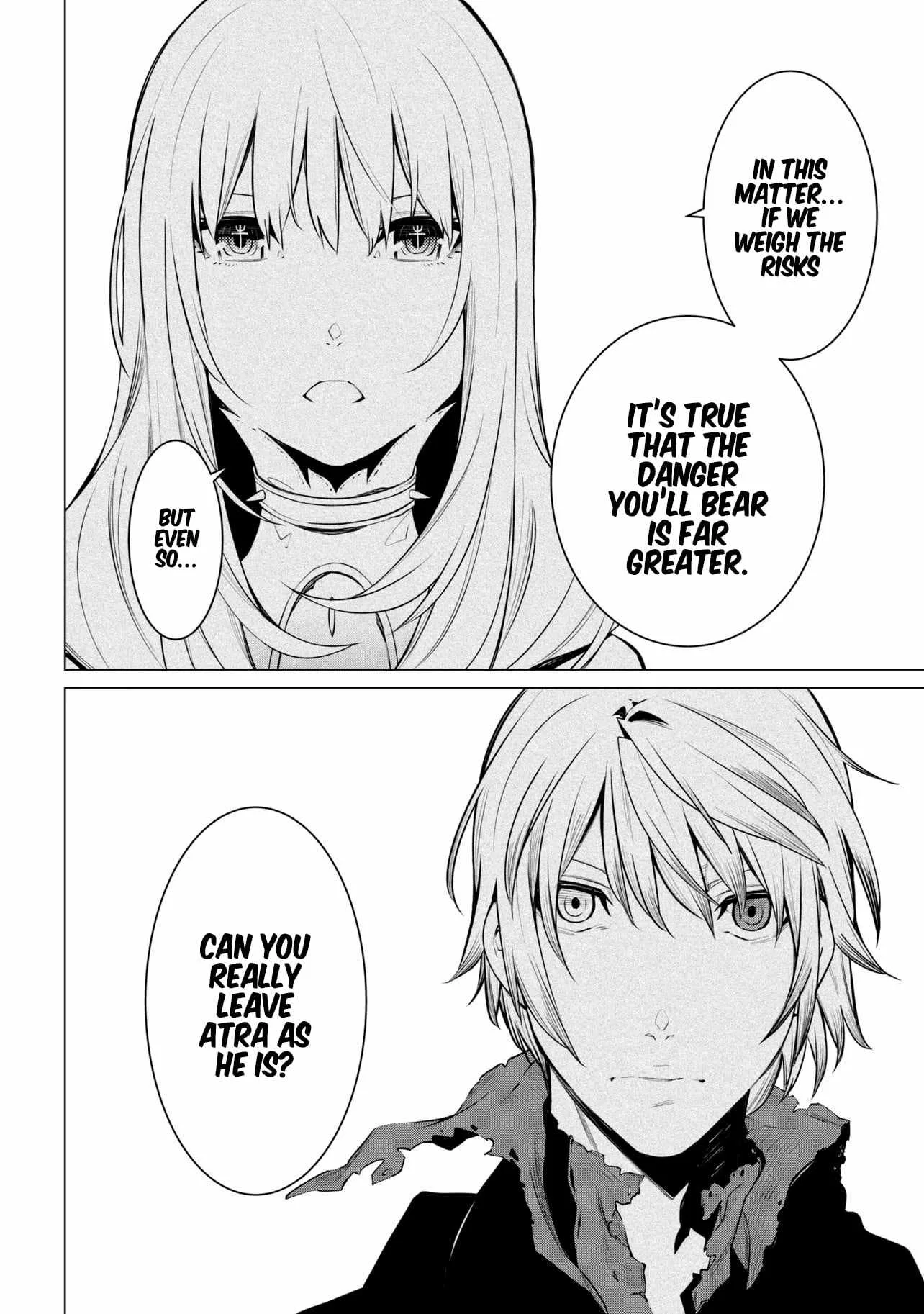SSS RANK DUNGEON DE KNIFE ICHIHON TEWATASARE TSUIHOU SARETA HAKUMA DOUSHI: YGGDRASIL NO NOROI NIYORI JAKUTEN DEARU MARYOKU FUSOKU O KOKUFUKUSHI SEKAI SAIKYOU E TO ITARU Chapter 28.2 page 3
