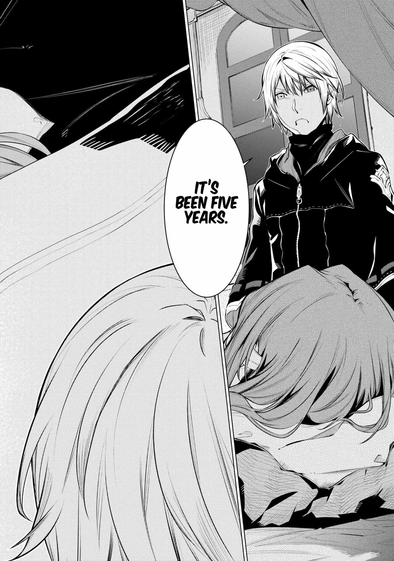 SSS RANK DUNGEON DE KNIFE ICHIHON TEWATASARE TSUIHOU SARETA HAKUMA DOUSHI: YGGDRASIL NO NOROI NIYORI JAKUTEN DEARU MARYOKU FUSOKU O KOKUFUKUSHI SEKAI SAIKYOU E TO ITARU Chapter 28.2 page 11