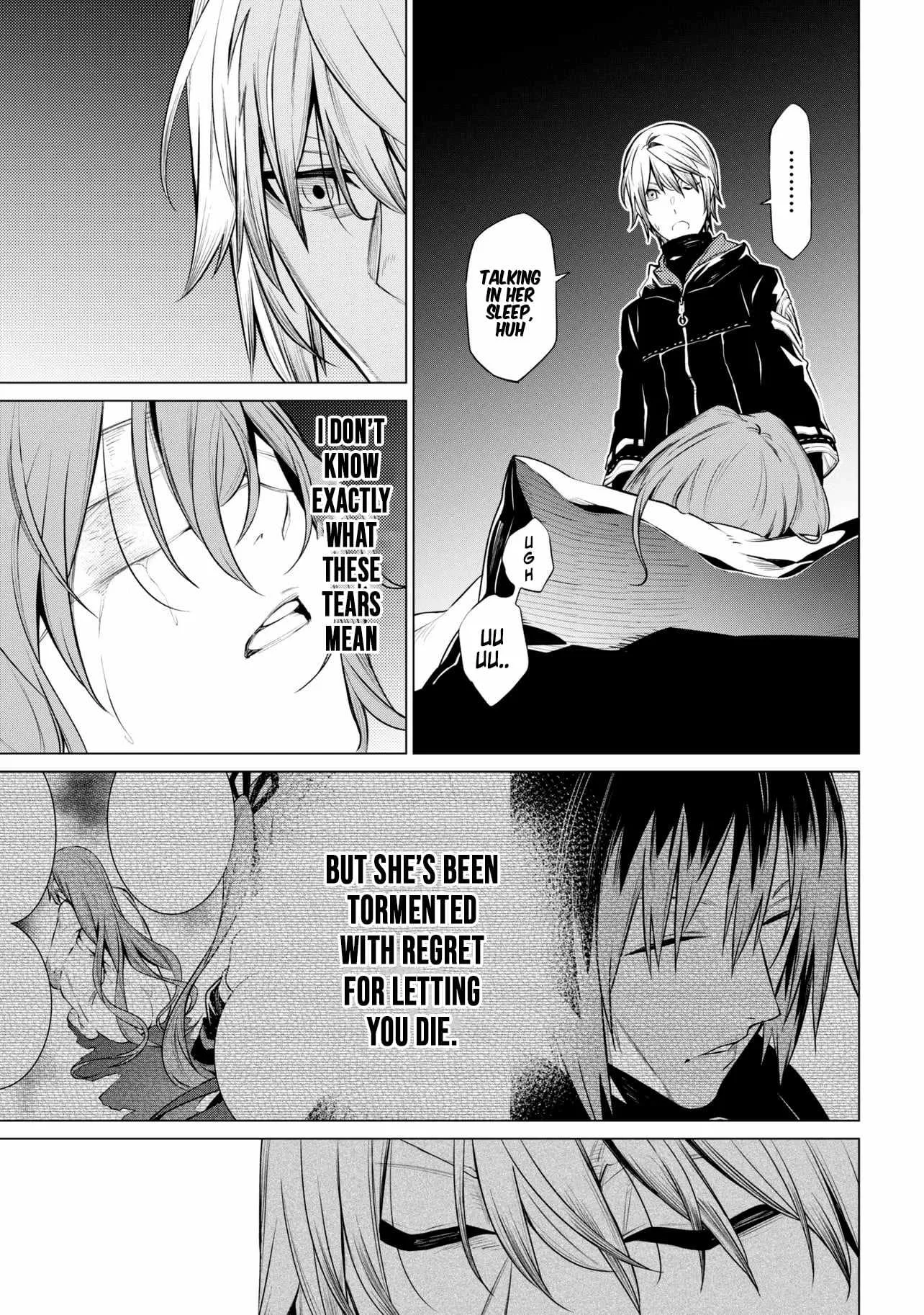 SSS RANK DUNGEON DE KNIFE ICHIHON TEWATASARE TSUIHOU SARETA HAKUMA DOUSHI: YGGDRASIL NO NOROI NIYORI JAKUTEN DEARU MARYOKU FUSOKU O KOKUFUKUSHI SEKAI SAIKYOU E TO ITARU Chapter 28.2 page 18