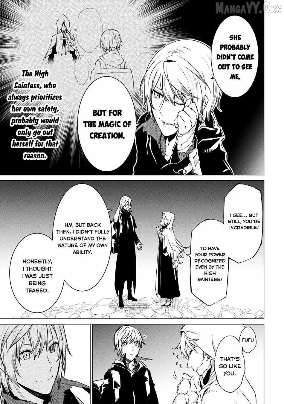 SSS RANK DUNGEON DE KNIFE ICHIHON TEWATASARE TSUIHOU SARETA HAKUMA DOUSHI: YGGDRASIL NO NOROI NIYORI JAKUTEN DEARU MARYOKU FUSOKU O KOKUFUKUSHI SEKAI SAIKYOU E TO ITARU Chapter 27 page 10