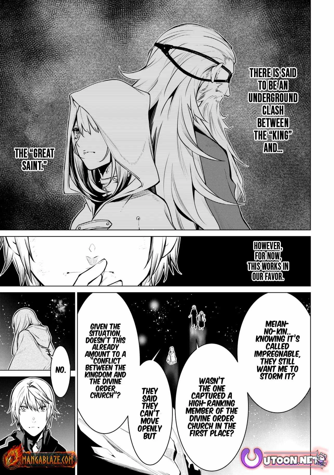SSS RANK DUNGEON DE KNIFE ICHIHON TEWATASARE TSUIHOU SARETA HAKUMA DOUSHI: YGGDRASIL NO NOROI NIYORI JAKUTEN DEARU MARYOKU FUSOKU O KOKUFUKUSHI SEKAI SAIKYOU E TO ITARU Chapter 28.1 page 4
