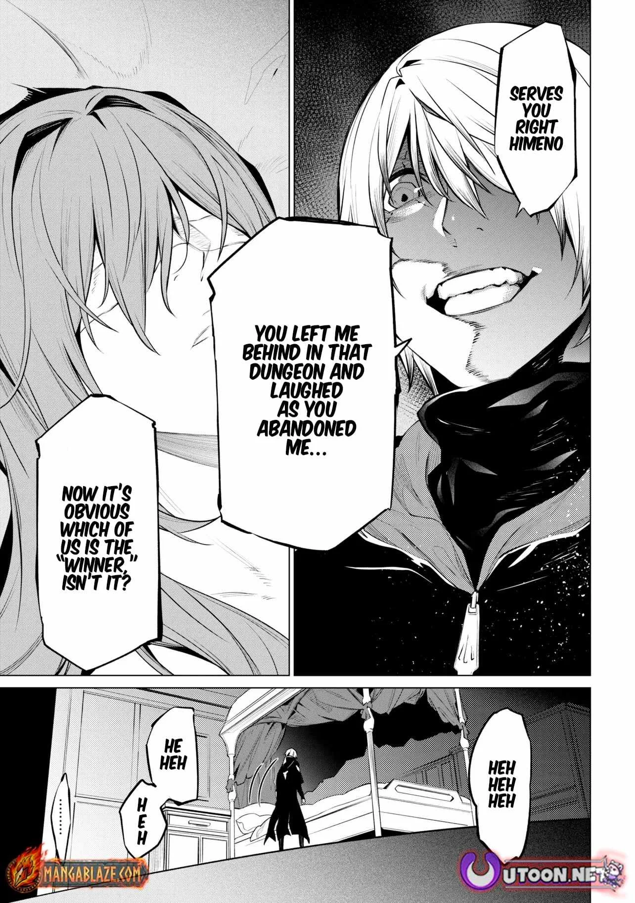SSS RANK DUNGEON DE KNIFE ICHIHON TEWATASARE TSUIHOU SARETA HAKUMA DOUSHI: YGGDRASIL NO NOROI NIYORI JAKUTEN DEARU MARYOKU FUSOKU O KOKUFUKUSHI SEKAI SAIKYOU E TO ITARU Chapter 28.2 page 16