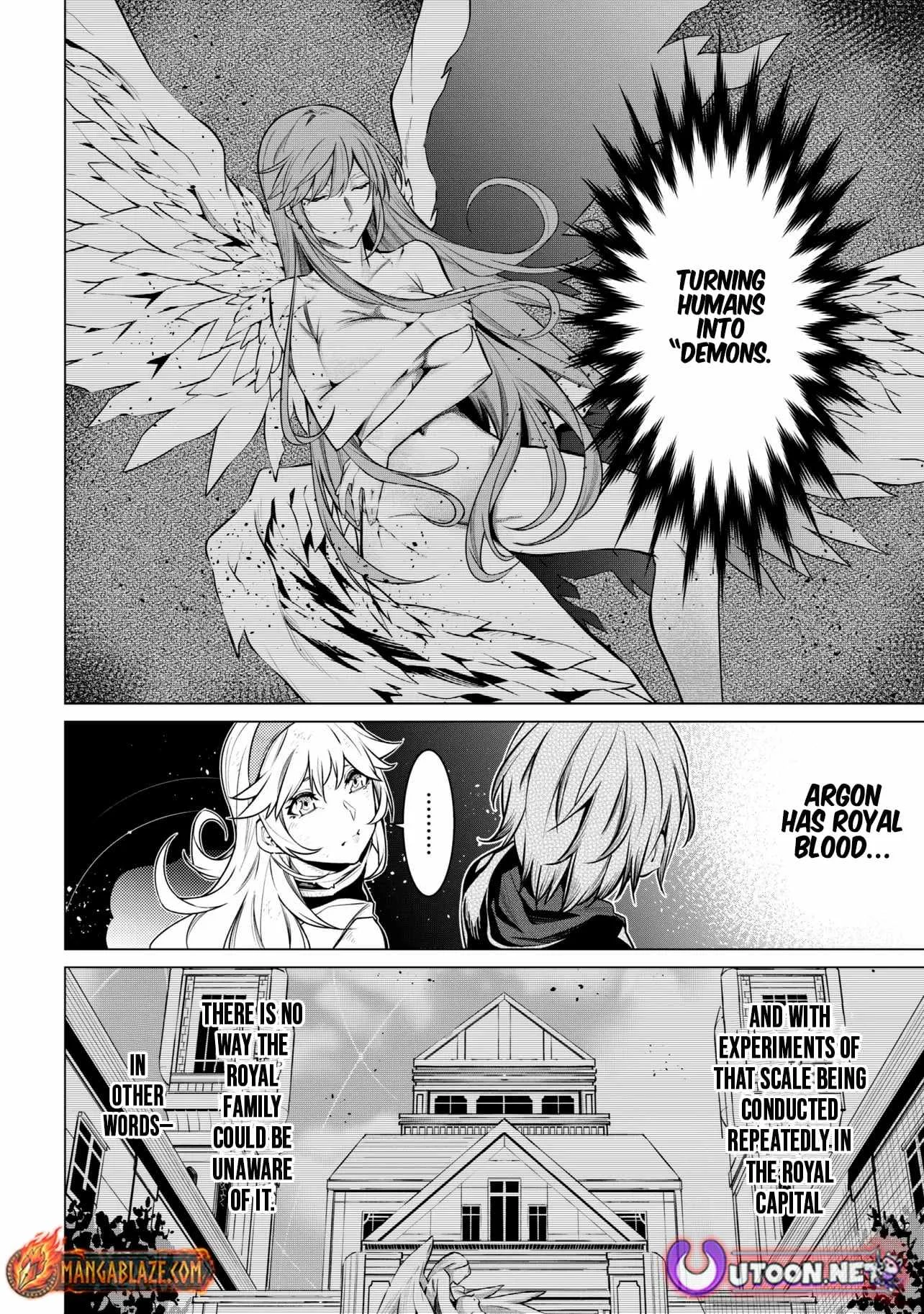 SSS RANK DUNGEON DE KNIFE ICHIHON TEWATASARE TSUIHOU SARETA HAKUMA DOUSHI: YGGDRASIL NO NOROI NIYORI JAKUTEN DEARU MARYOKU FUSOKU O KOKUFUKUSHI SEKAI SAIKYOU E TO ITARU Chapter 28.1 page 7