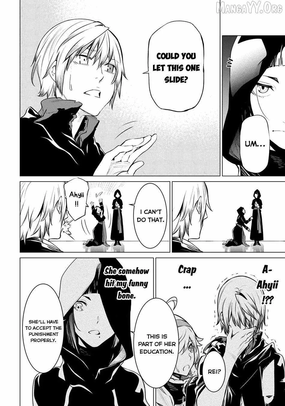 SSS RANK DUNGEON DE KNIFE ICHIHON TEWATASARE TSUIHOU SARETA HAKUMA DOUSHI: YGGDRASIL NO NOROI NIYORI JAKUTEN DEARU MARYOKU FUSOKU O KOKUFUKUSHI SEKAI SAIKYOU E TO ITARU Chapter 27 page 19