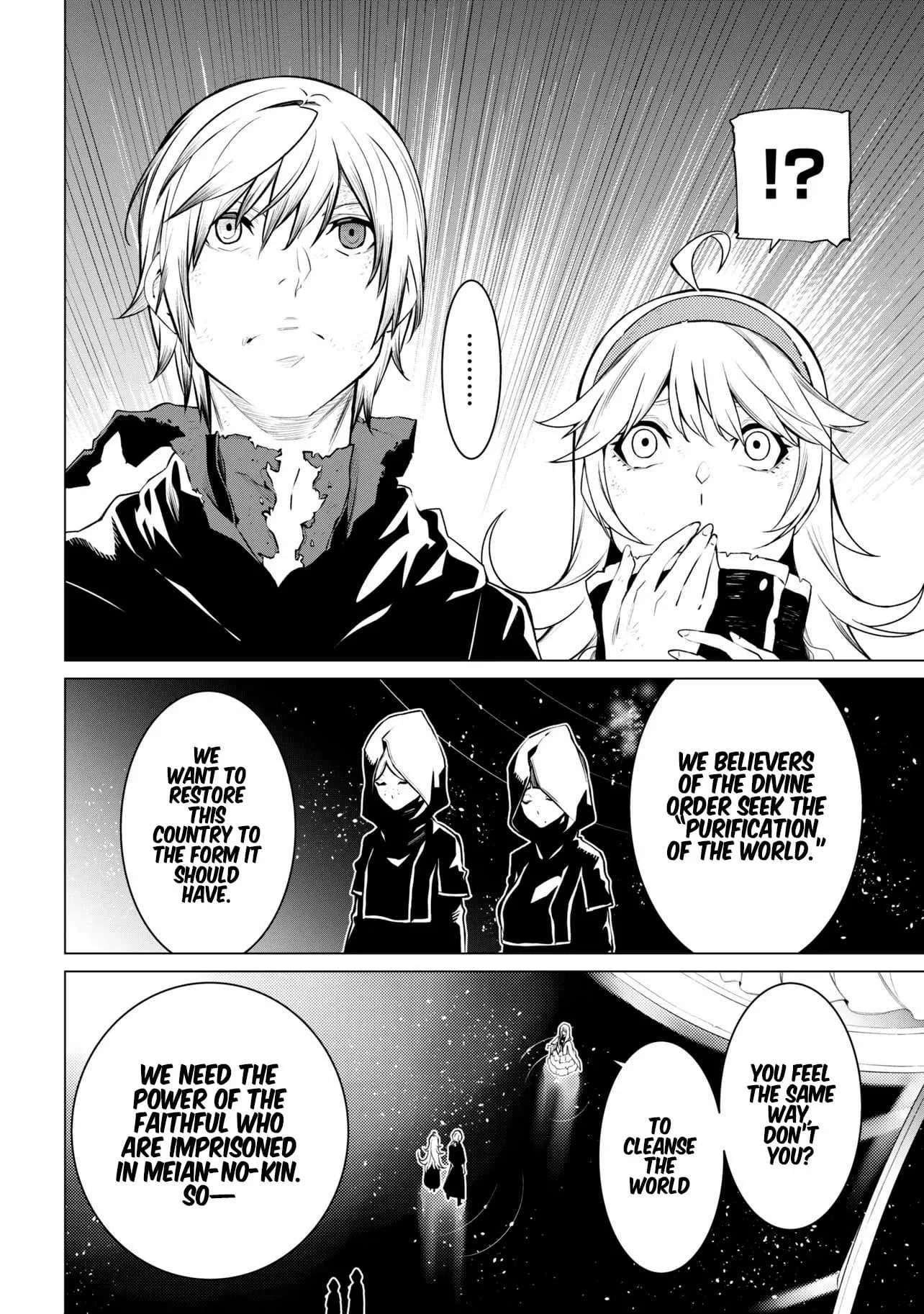 SSS RANK DUNGEON DE KNIFE ICHIHON TEWATASARE TSUIHOU SARETA HAKUMA DOUSHI: YGGDRASIL NO NOROI NIYORI JAKUTEN DEARU MARYOKU FUSOKU O KOKUFUKUSHI SEKAI SAIKYOU E TO ITARU Chapter 28.1 page 9