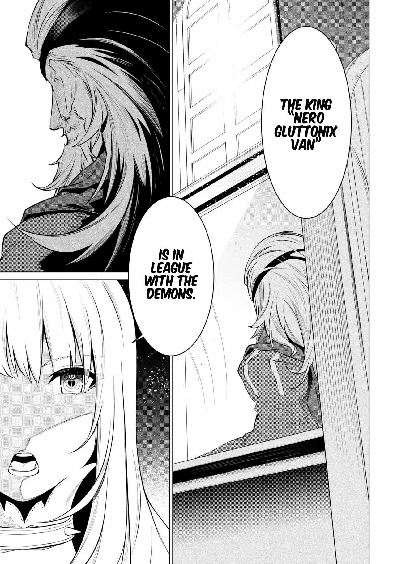 SSS RANK DUNGEON DE KNIFE ICHIHON TEWATASARE TSUIHOU SARETA HAKUMA DOUSHI: YGGDRASIL NO NOROI NIYORI JAKUTEN DEARU MARYOKU FUSOKU O KOKUFUKUSHI SEKAI SAIKYOU E TO ITARU Chapter 28.1 page 8