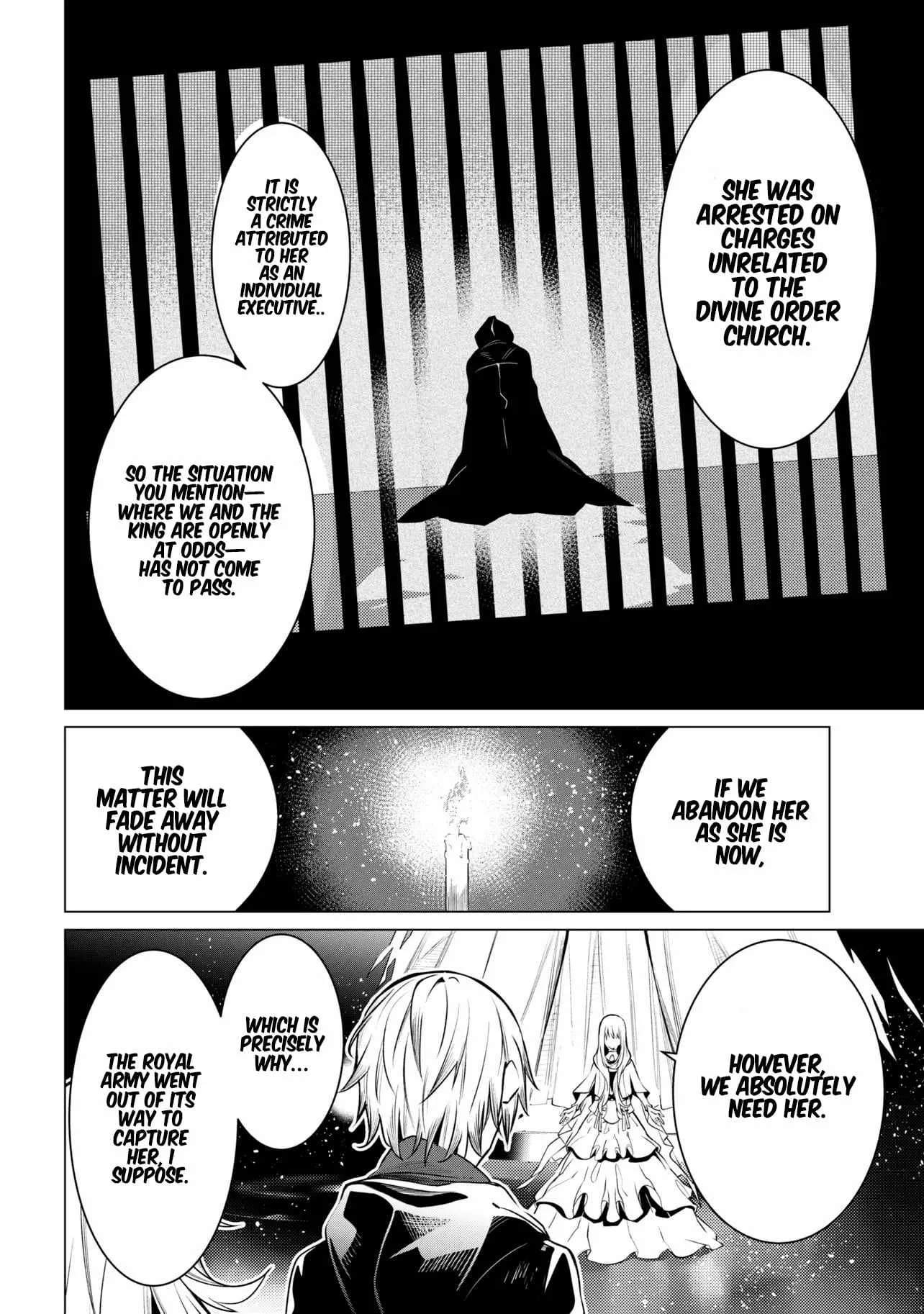 SSS RANK DUNGEON DE KNIFE ICHIHON TEWATASARE TSUIHOU SARETA HAKUMA DOUSHI: YGGDRASIL NO NOROI NIYORI JAKUTEN DEARU MARYOKU FUSOKU O KOKUFUKUSHI SEKAI SAIKYOU E TO ITARU Chapter 28.1 page 5