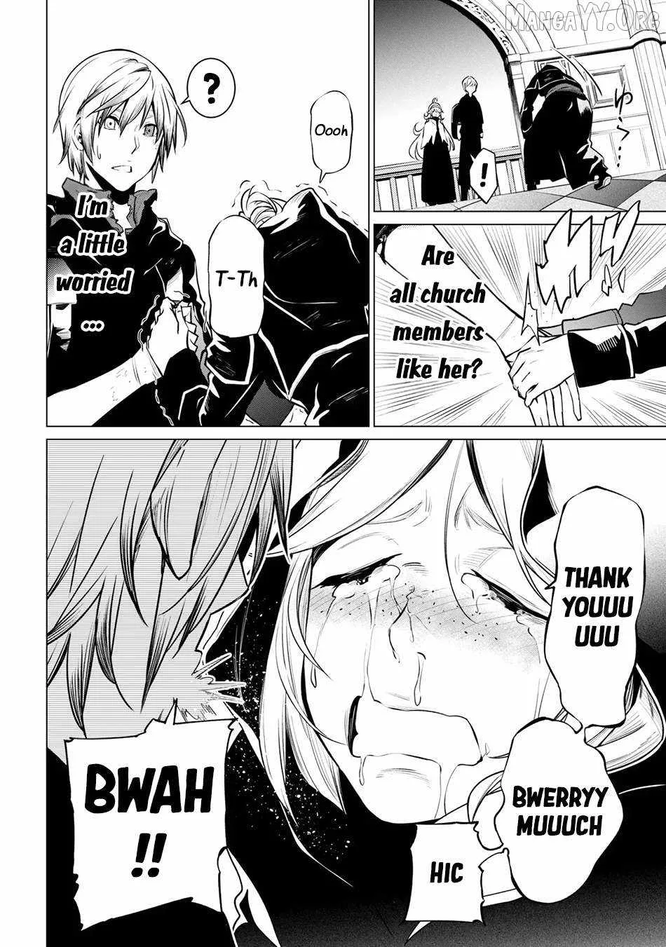 SSS RANK DUNGEON DE KNIFE ICHIHON TEWATASARE TSUIHOU SARETA HAKUMA DOUSHI: YGGDRASIL NO NOROI NIYORI JAKUTEN DEARU MARYOKU FUSOKU O KOKUFUKUSHI SEKAI SAIKYOU E TO ITARU Chapter 27 page 21