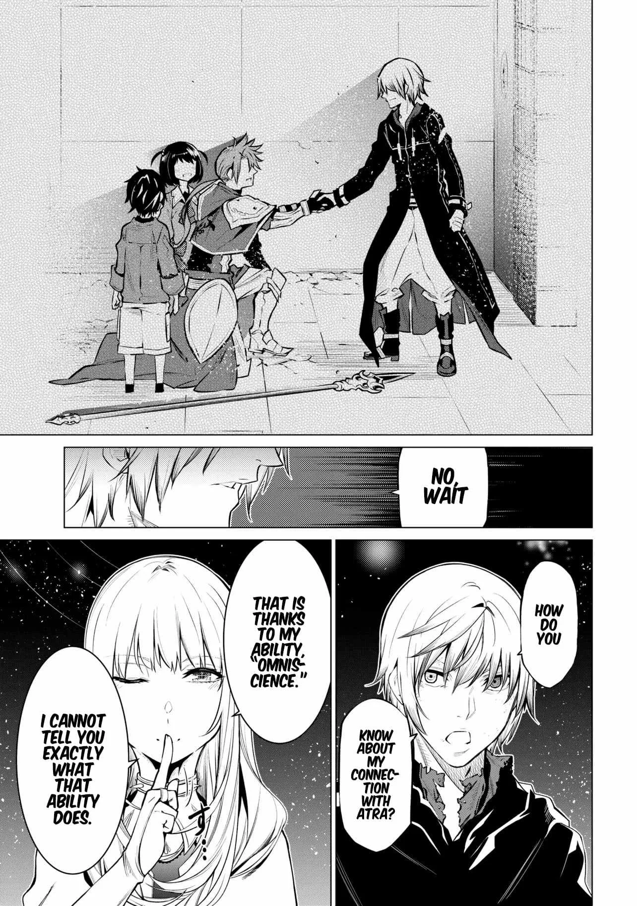 SSS RANK DUNGEON DE KNIFE ICHIHON TEWATASARE TSUIHOU SARETA HAKUMA DOUSHI: YGGDRASIL NO NOROI NIYORI JAKUTEN DEARU MARYOKU FUSOKU O KOKUFUKUSHI SEKAI SAIKYOU E TO ITARU Chapter 28.1 page 14