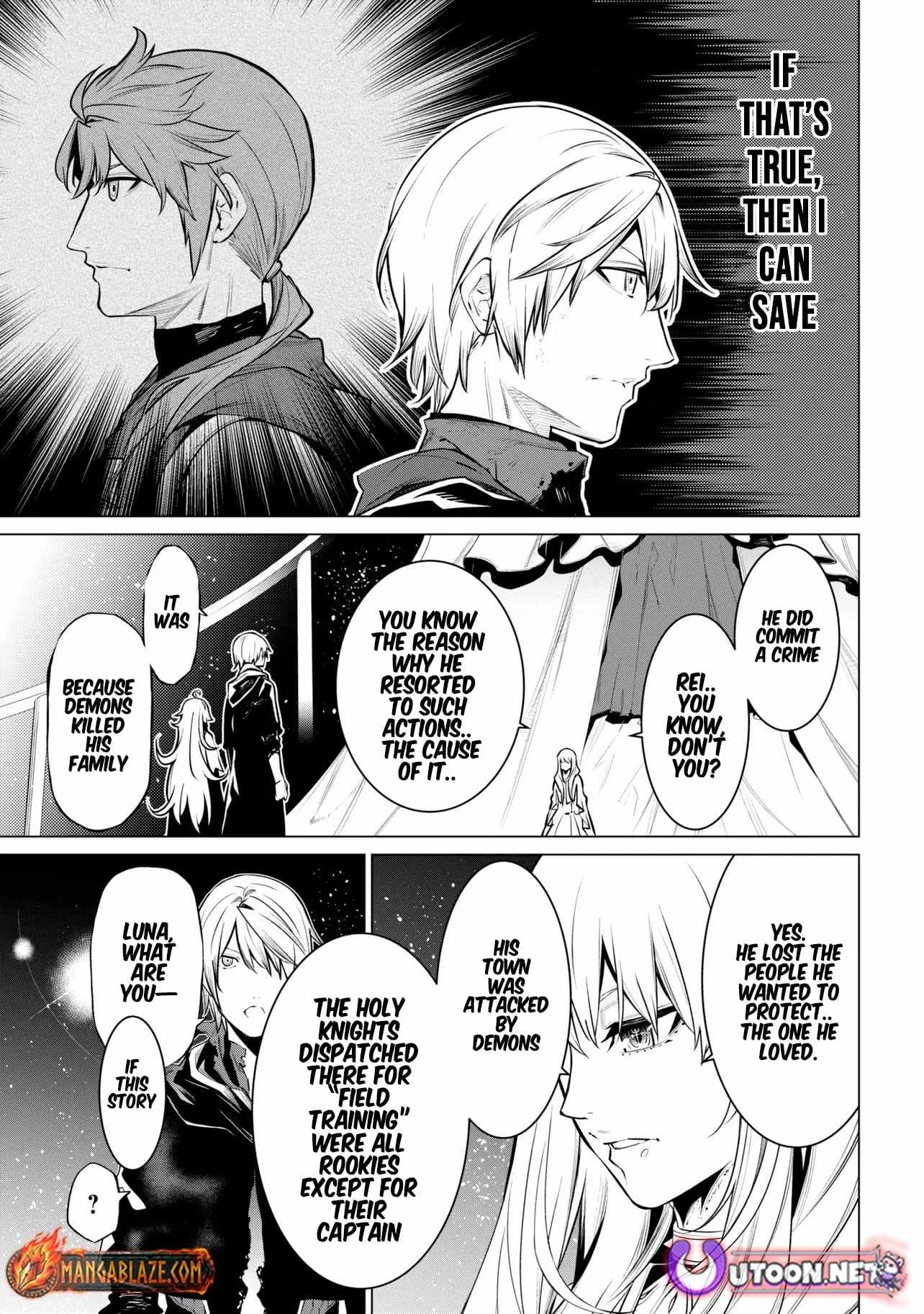 SSS RANK DUNGEON DE KNIFE ICHIHON TEWATASARE TSUIHOU SARETA HAKUMA DOUSHI: YGGDRASIL NO NOROI NIYORI JAKUTEN DEARU MARYOKU FUSOKU O KOKUFUKUSHI SEKAI SAIKYOU E TO ITARU Chapter 28.1 page 16