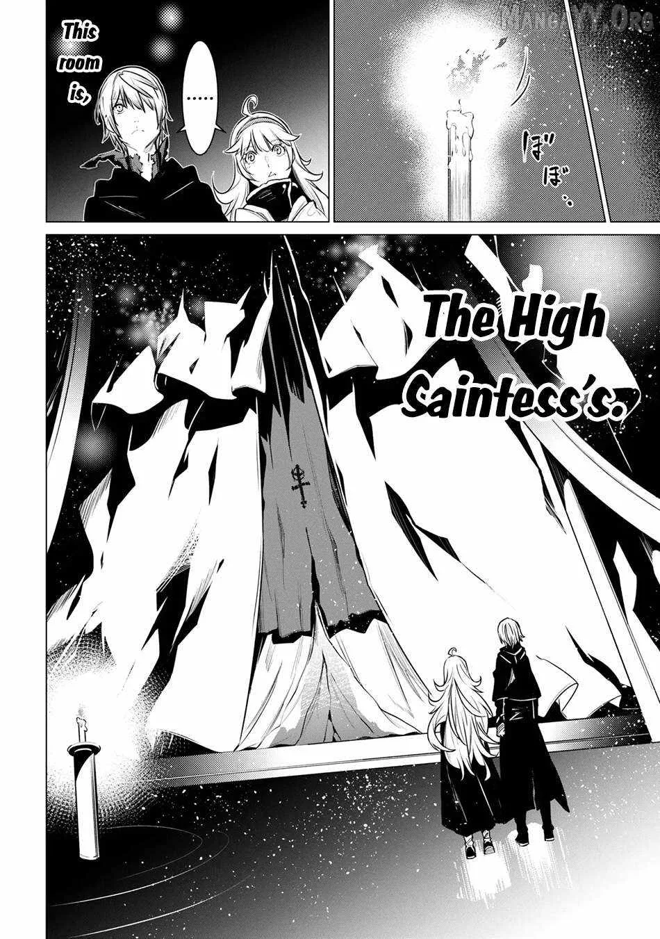 SSS RANK DUNGEON DE KNIFE ICHIHON TEWATASARE TSUIHOU SARETA HAKUMA DOUSHI: YGGDRASIL NO NOROI NIYORI JAKUTEN DEARU MARYOKU FUSOKU O KOKUFUKUSHI SEKAI SAIKYOU E TO ITARU Chapter 27 page 25