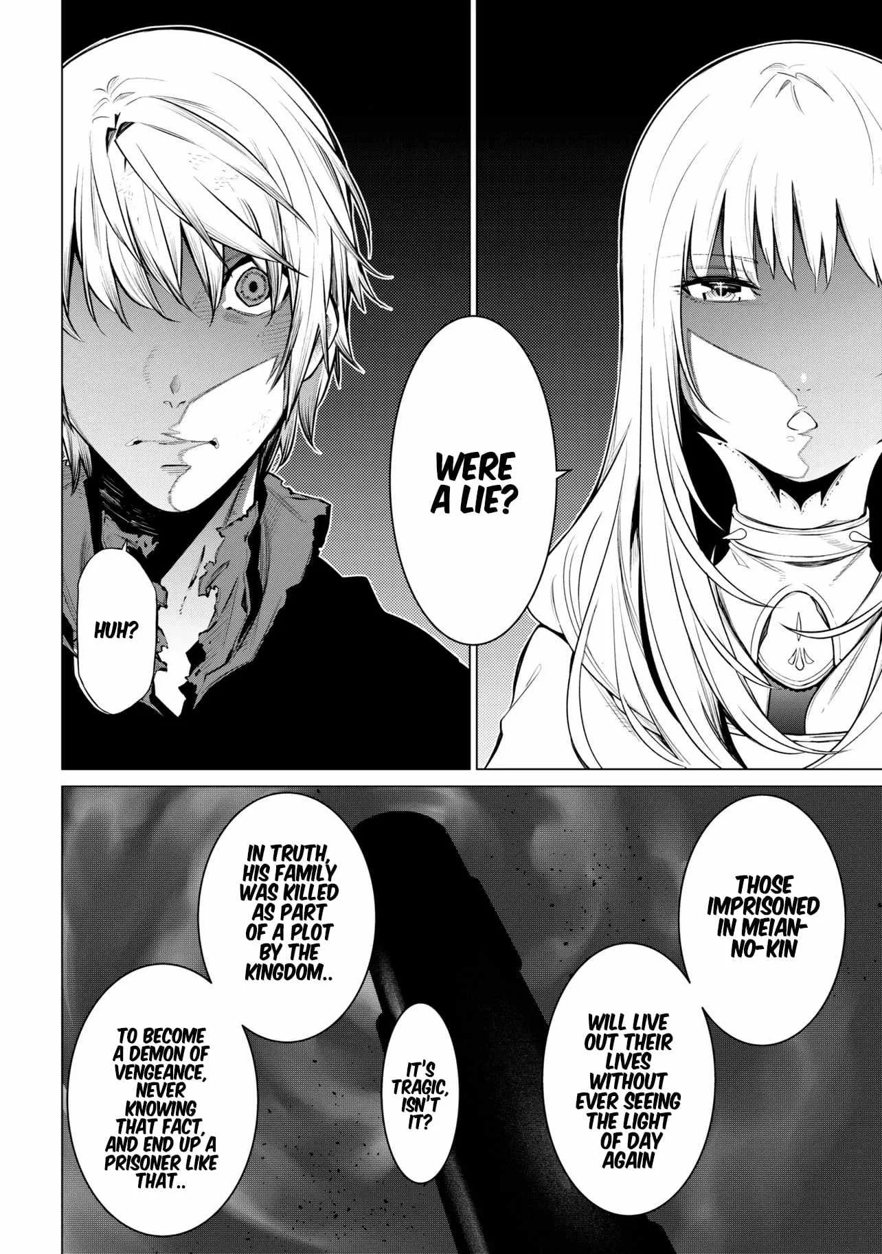 SSS RANK DUNGEON DE KNIFE ICHIHON TEWATASARE TSUIHOU SARETA HAKUMA DOUSHI: YGGDRASIL NO NOROI NIYORI JAKUTEN DEARU MARYOKU FUSOKU O KOKUFUKUSHI SEKAI SAIKYOU E TO ITARU Chapter 28.1 page 17