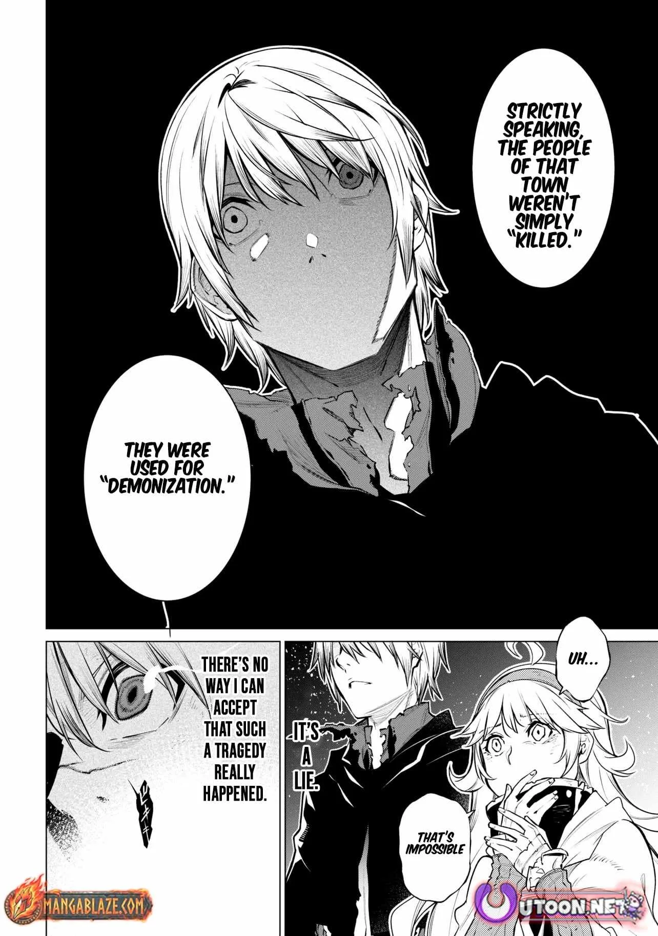 SSS RANK DUNGEON DE KNIFE ICHIHON TEWATASARE TSUIHOU SARETA HAKUMA DOUSHI: YGGDRASIL NO NOROI NIYORI JAKUTEN DEARU MARYOKU FUSOKU O KOKUFUKUSHI SEKAI SAIKYOU E TO ITARU Chapter 28.1 page 19