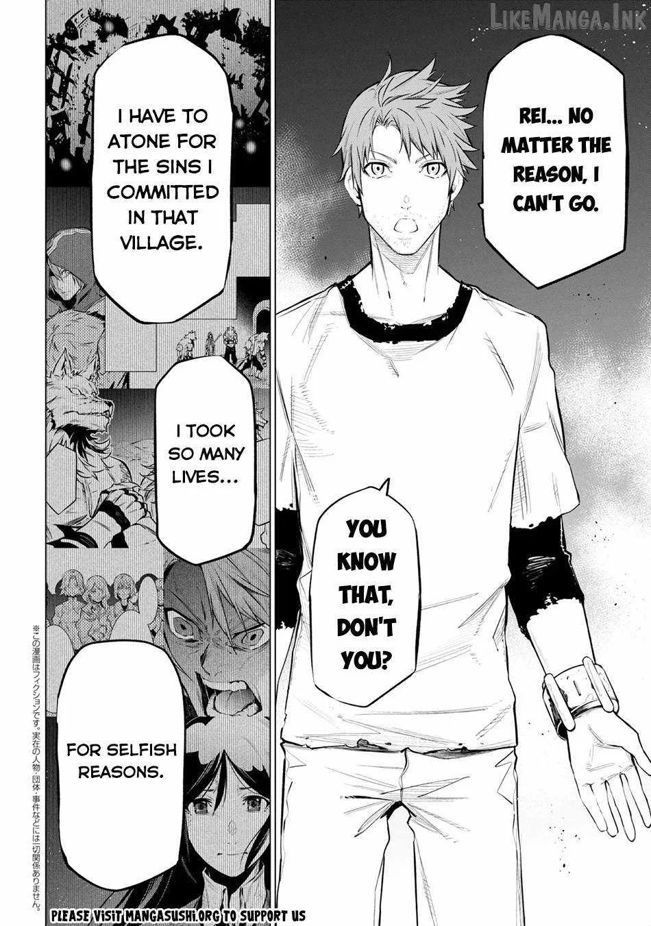 SSS RANK DUNGEON DE KNIFE ICHIHON TEWATASARE TSUIHOU SARETA HAKUMA DOUSHI: YGGDRASIL NO NOROI NIYORI JAKUTEN DEARU MARYOKU FUSOKU O KOKUFUKUSHI SEKAI SAIKYOU E TO ITARU Chapter 31.2 page 2