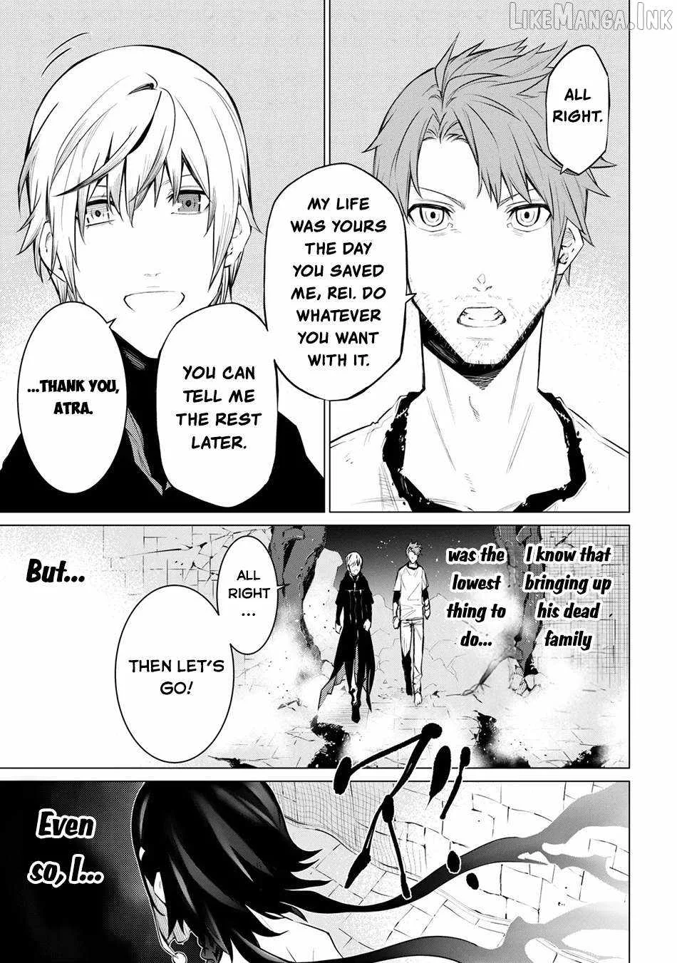 SSS RANK DUNGEON DE KNIFE ICHIHON TEWATASARE TSUIHOU SARETA HAKUMA DOUSHI: YGGDRASIL NO NOROI NIYORI JAKUTEN DEARU MARYOKU FUSOKU O KOKUFUKUSHI SEKAI SAIKYOU E TO ITARU Chapter 31.2 page 7