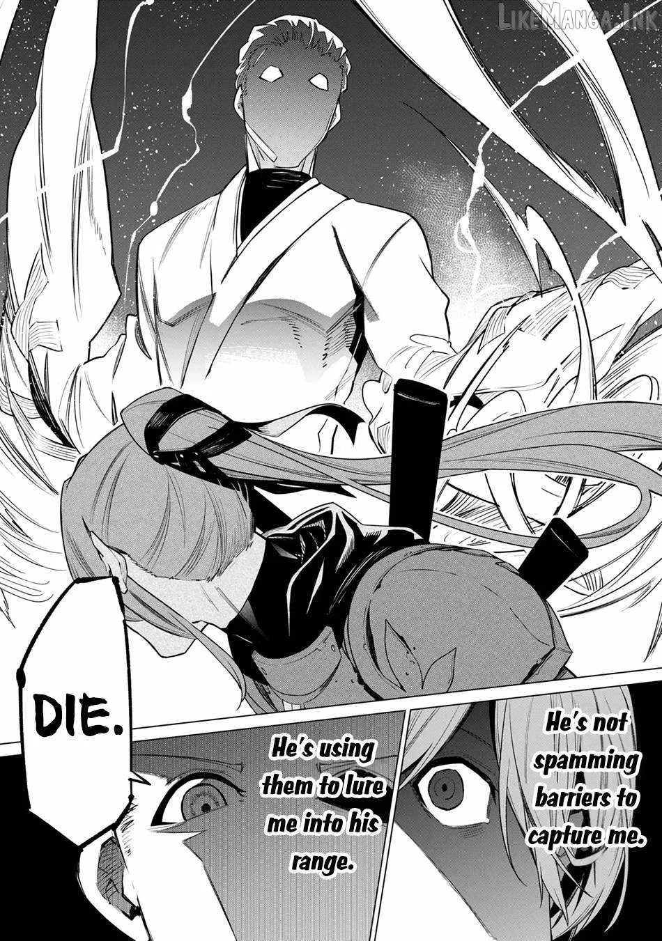 SSS RANK DUNGEON DE KNIFE ICHIHON TEWATASARE TSUIHOU SARETA HAKUMA DOUSHI: YGGDRASIL NO NOROI NIYORI JAKUTEN DEARU MARYOKU FUSOKU O KOKUFUKUSHI SEKAI SAIKYOU E TO ITARU Chapter 31.3 page 4