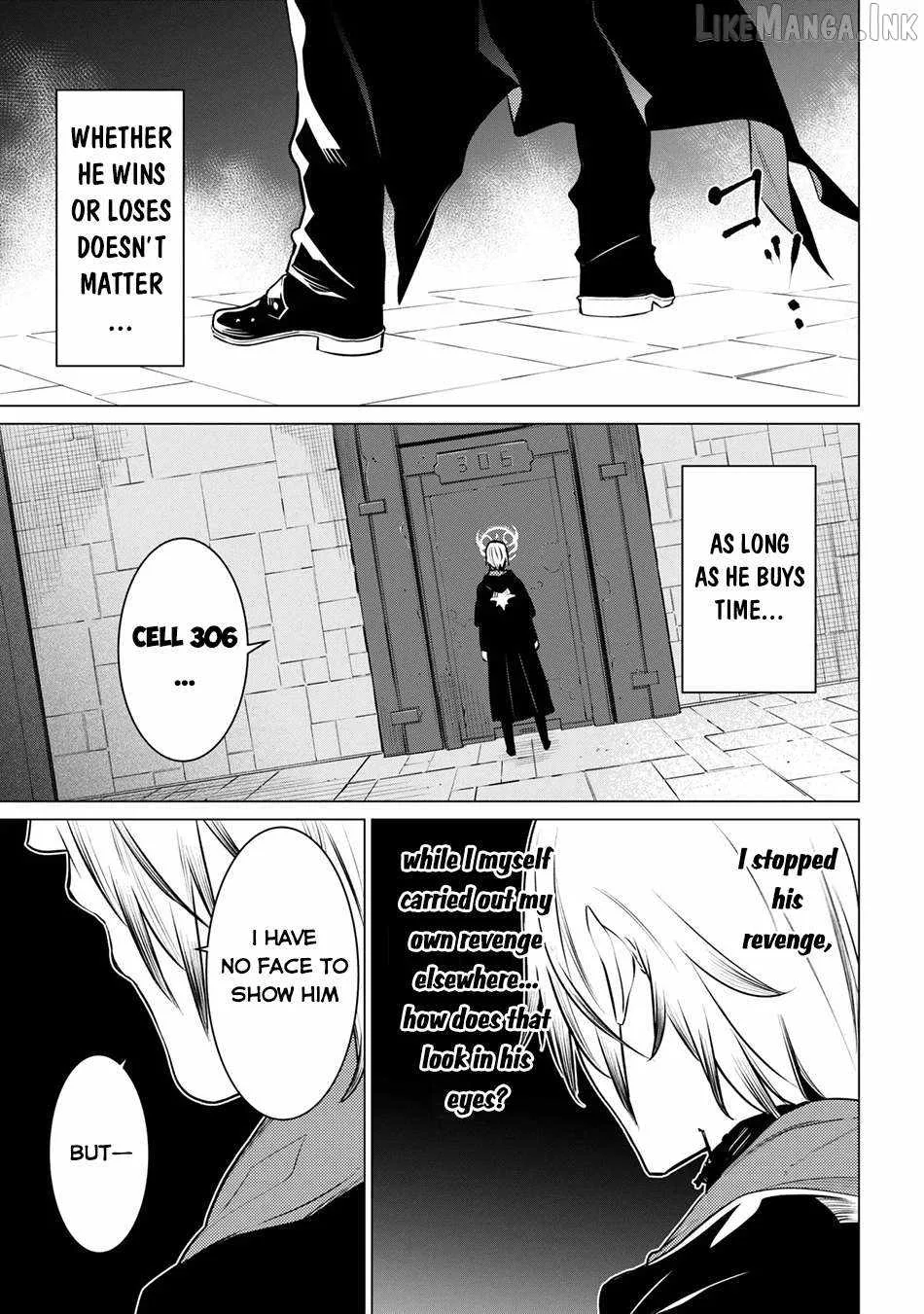 SSS RANK DUNGEON DE KNIFE ICHIHON TEWATASARE TSUIHOU SARETA HAKUMA DOUSHI: YGGDRASIL NO NOROI NIYORI JAKUTEN DEARU MARYOKU FUSOKU O KOKUFUKUSHI SEKAI SAIKYOU E TO ITARU Chapter 31.1 page 4